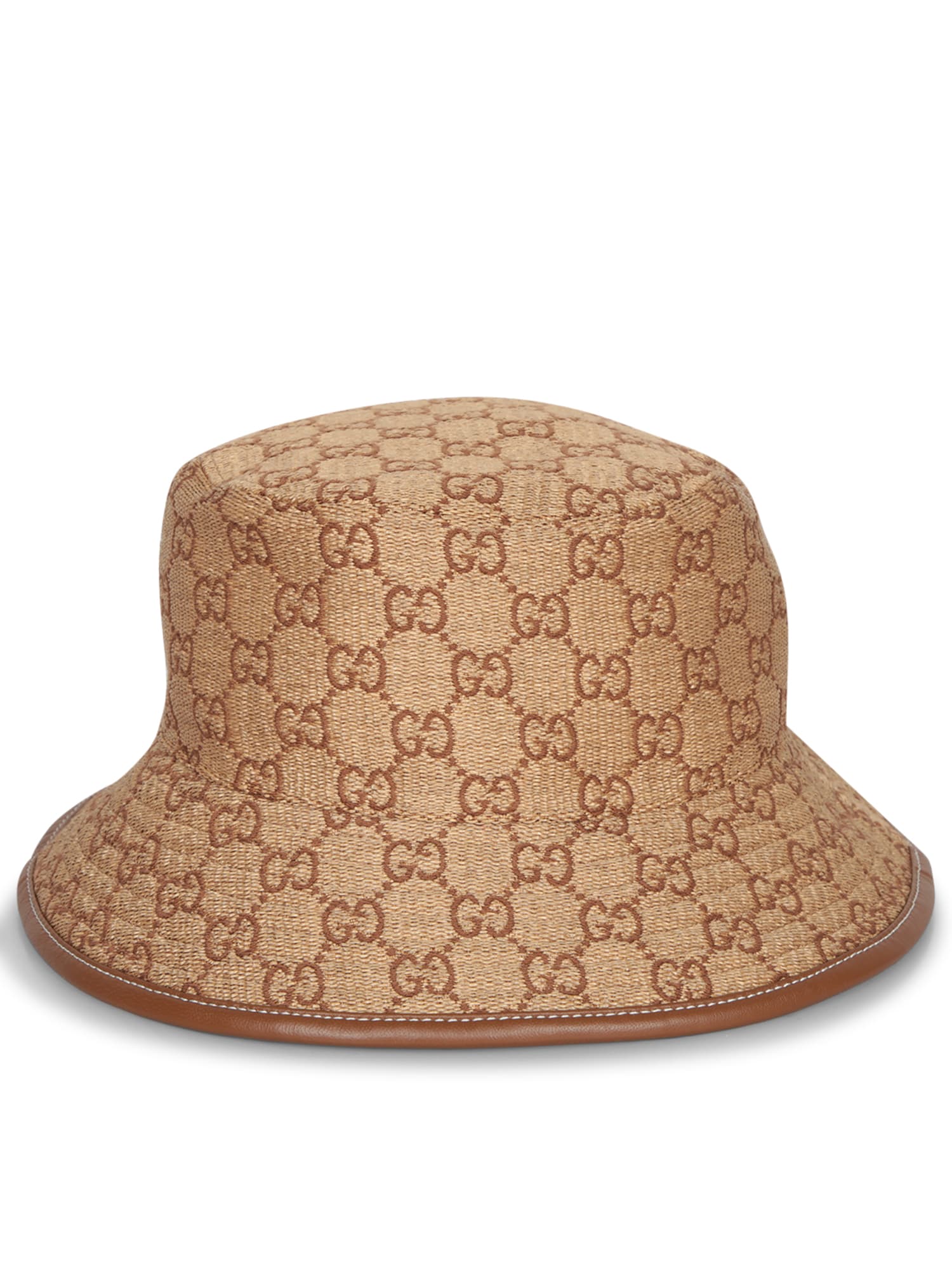 Gucci Ginevra Bob Beige-orange Bucket Hat