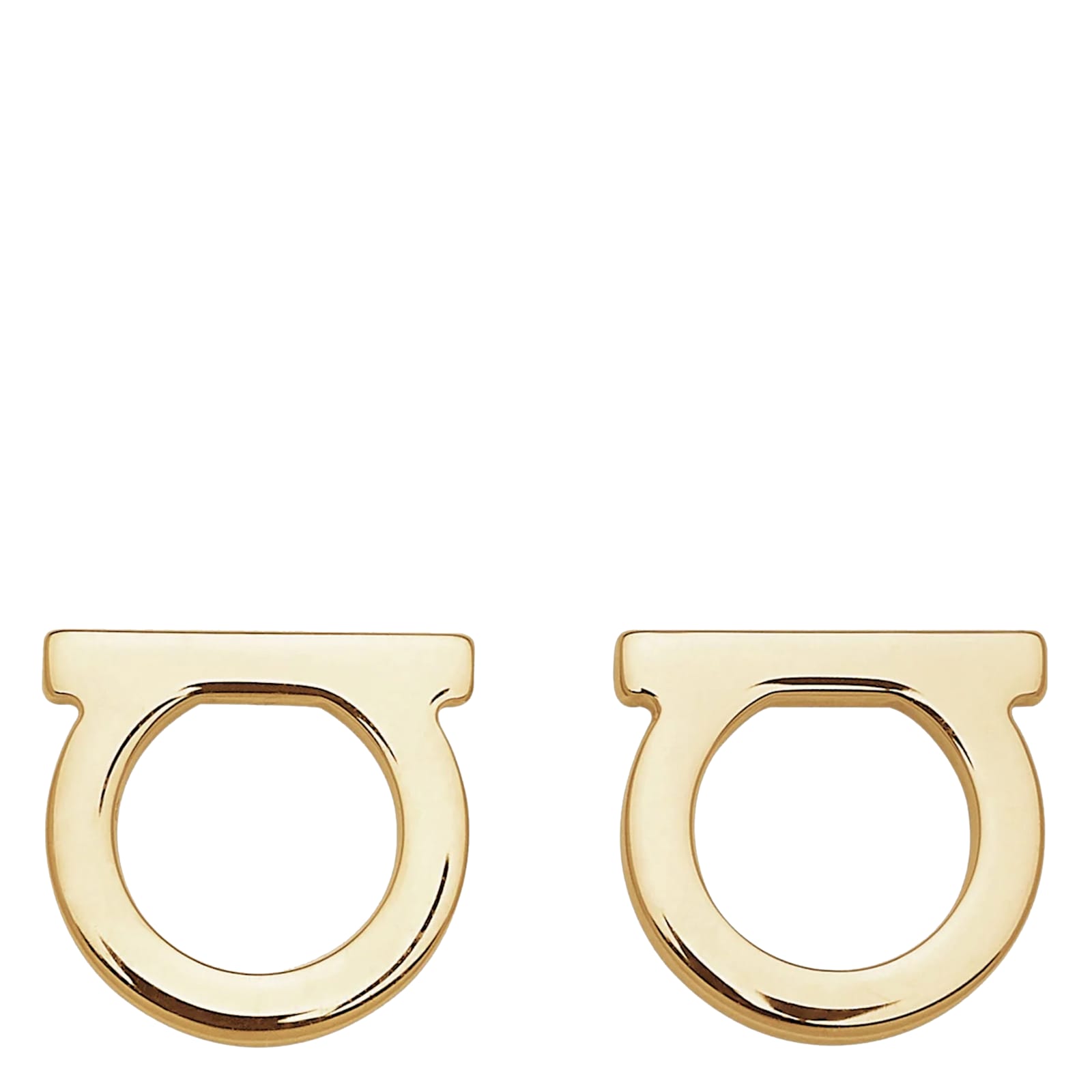 Ferragamo Gancini Stud Earrings