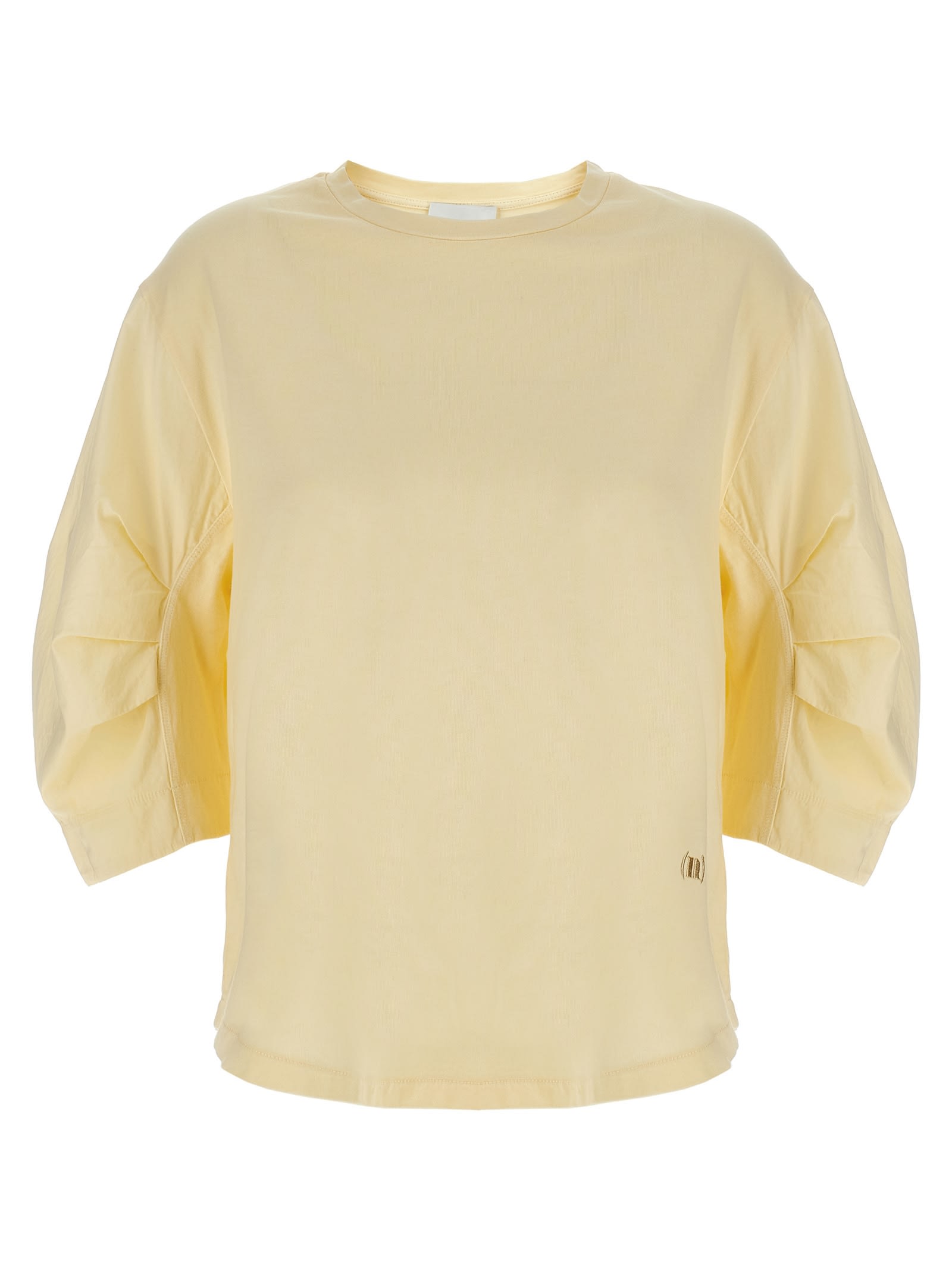 (nude) Cotton T-shirt