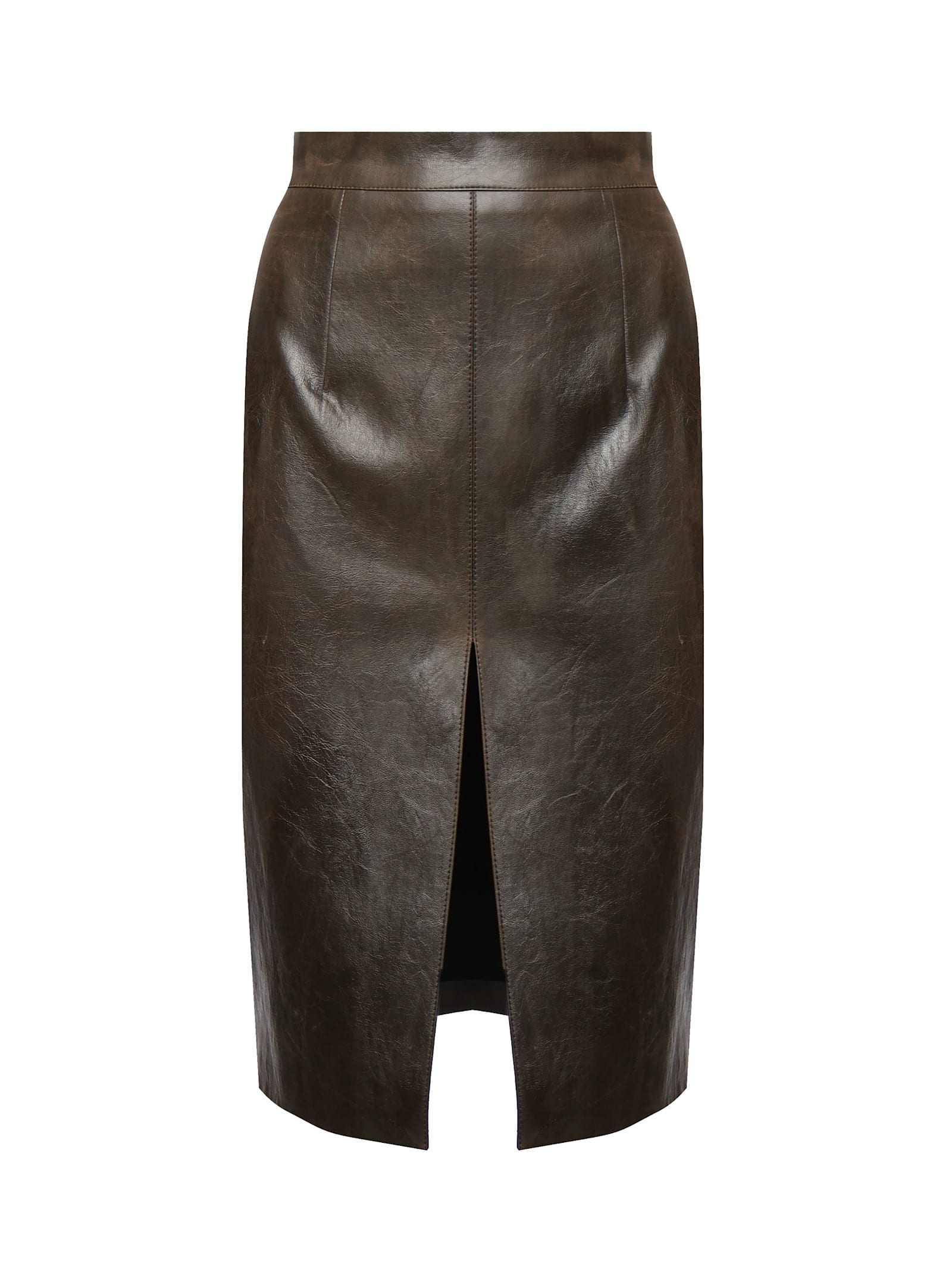 Nineminutes Claudia Leather Skirt