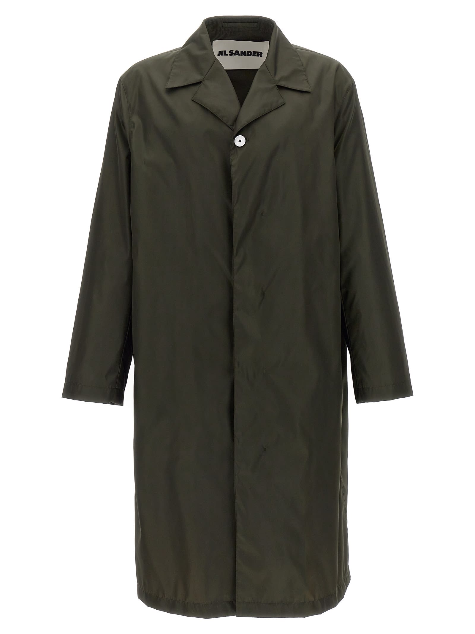 Jil Sander Single-breasted Trench Coat