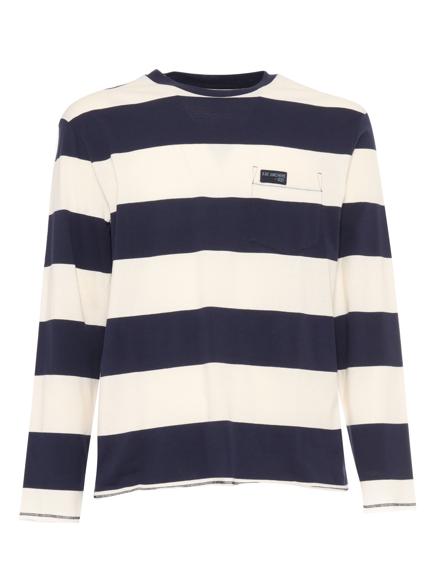 Fay Striped Archive T-shirt