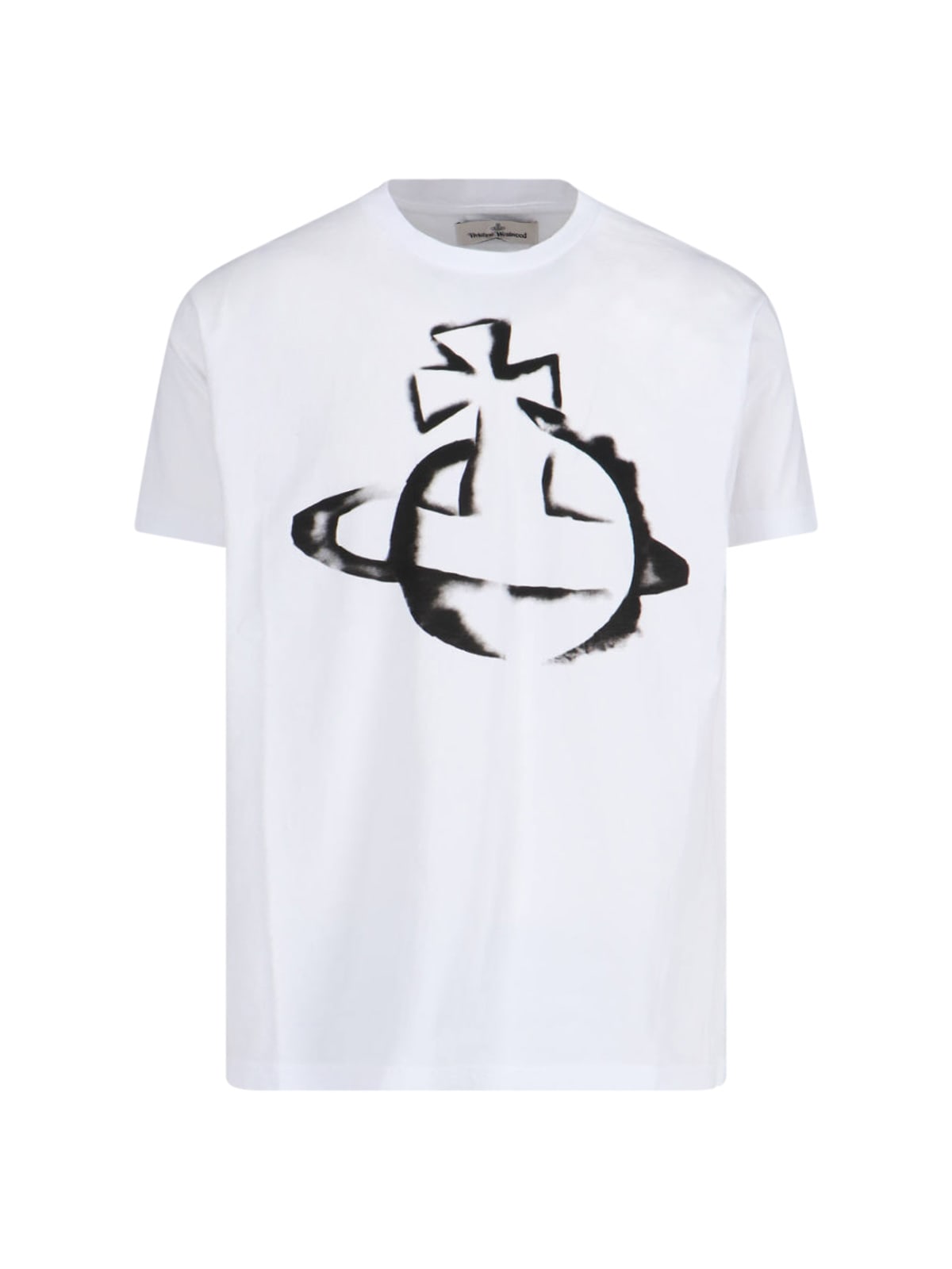 Vivienne Westwood stencil Orb Logo T-shirt