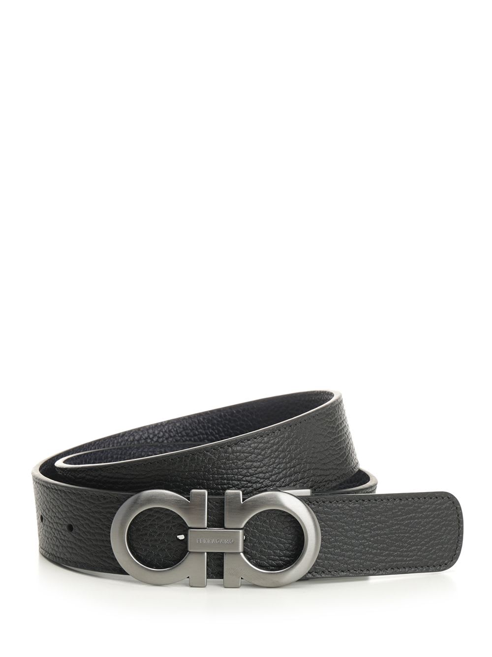 Ferragamo Reversible And Adjustable Gancini Belt