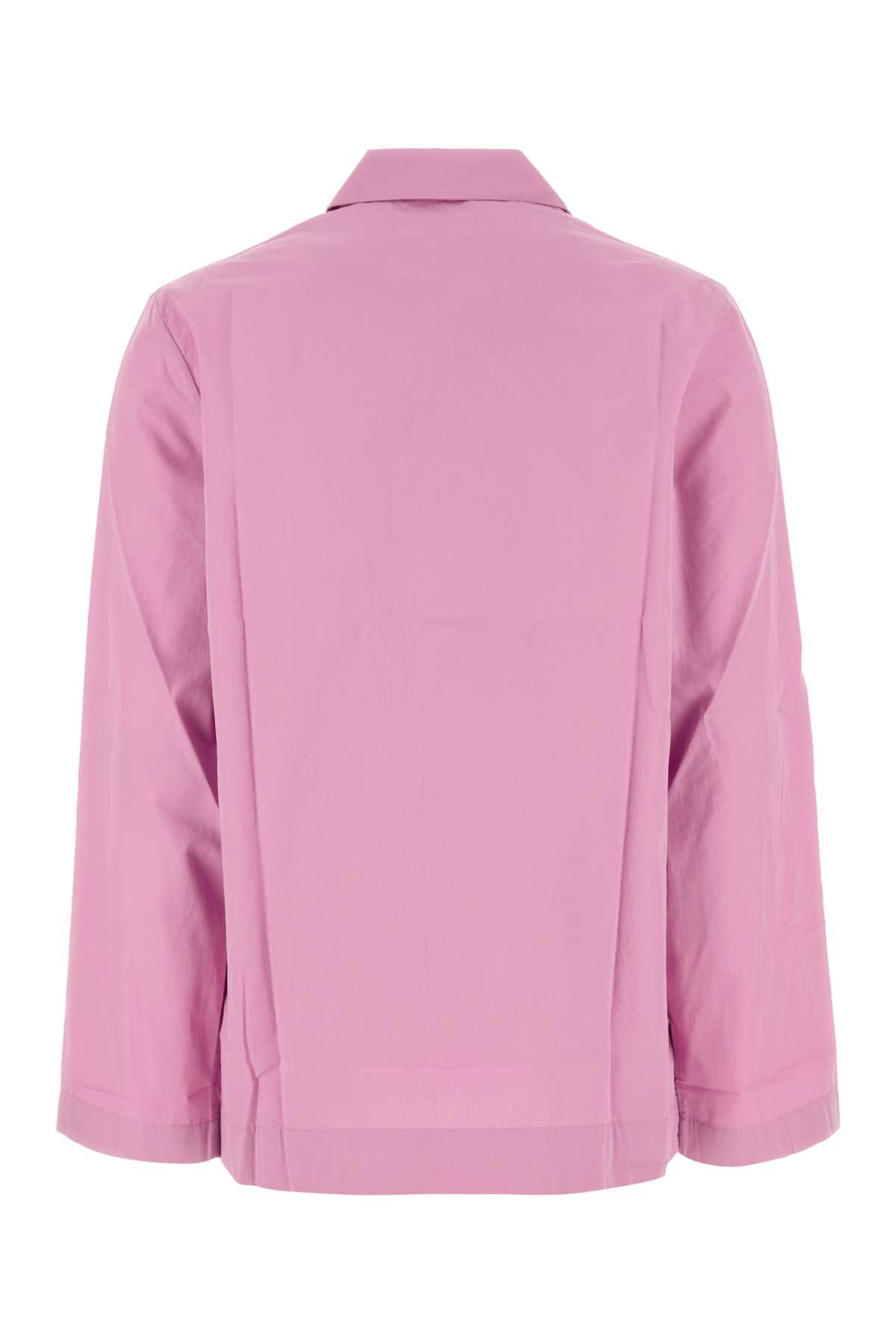 Tekla Pink Poplin Shirt