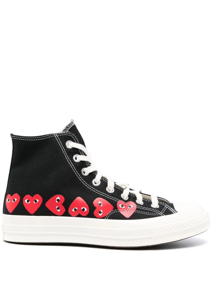 Comme Des Garçons Play X 匡威 Chuck Taylor 多色高帮鞋
