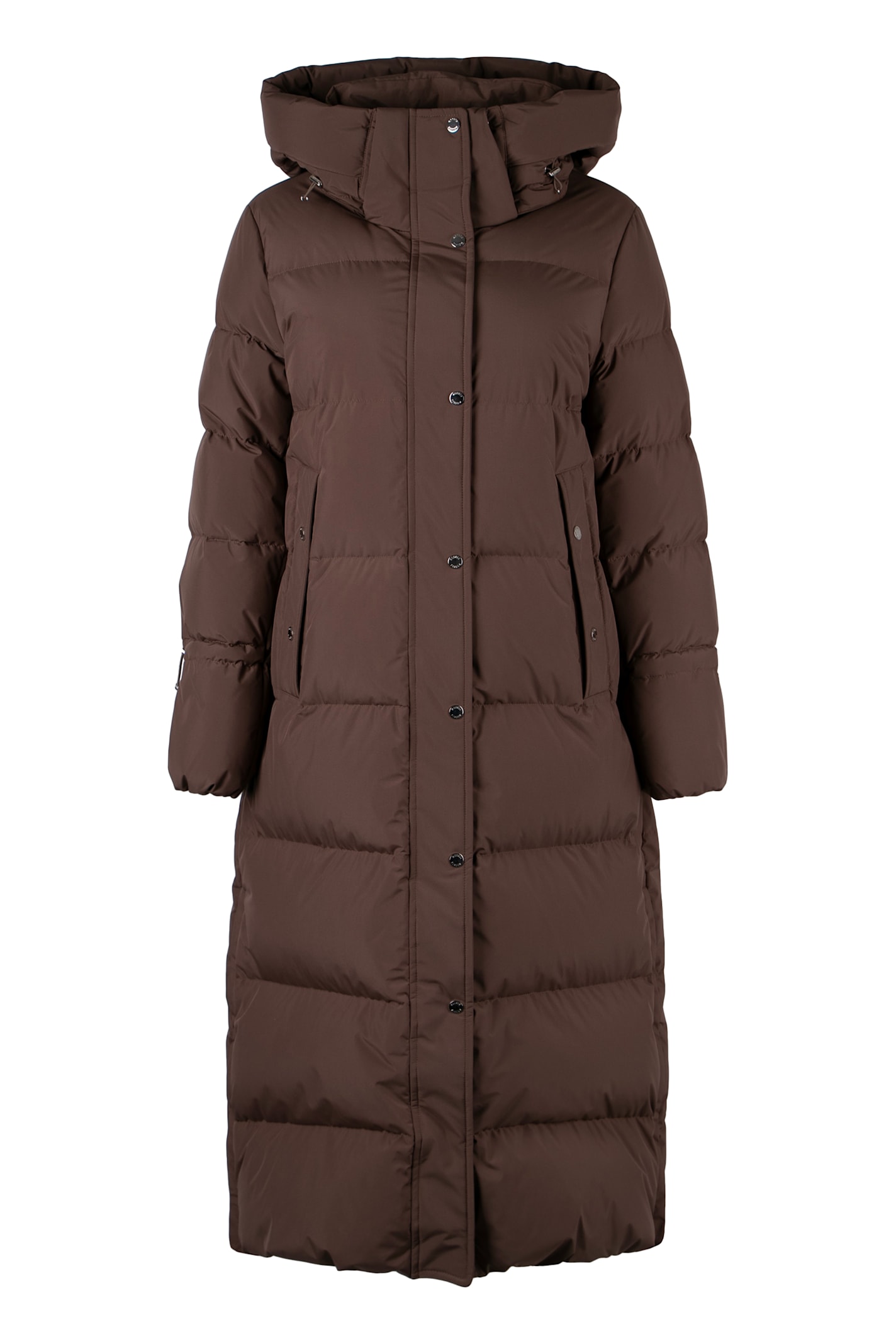 Moorer Breuil 长款带帽羽绒服