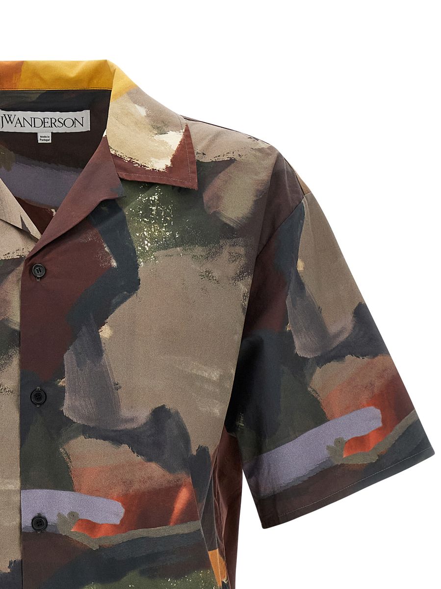 JW Anderson 抽象印花衬衫