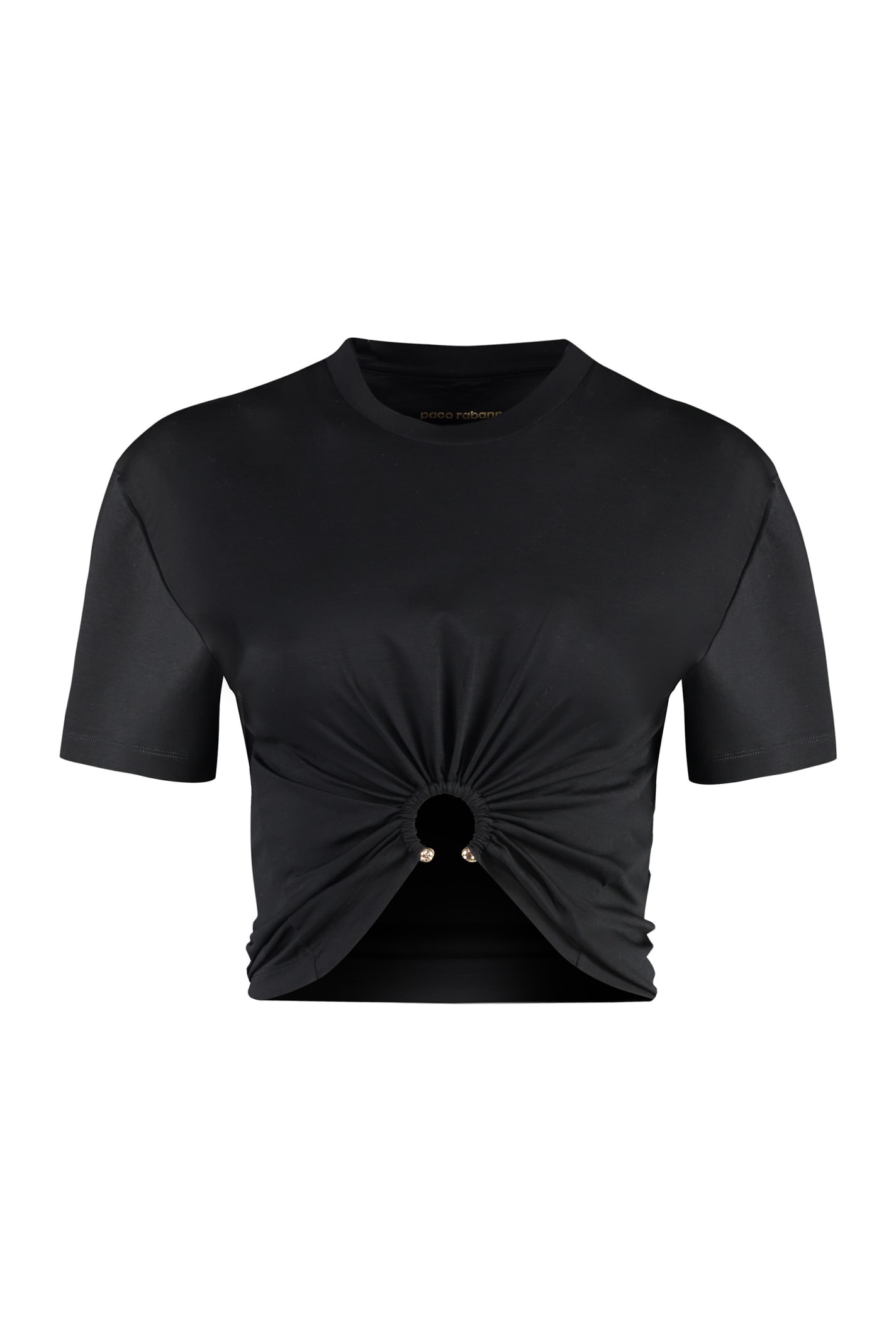 Paco Rabanne Cotton Crew-neck T-shirt