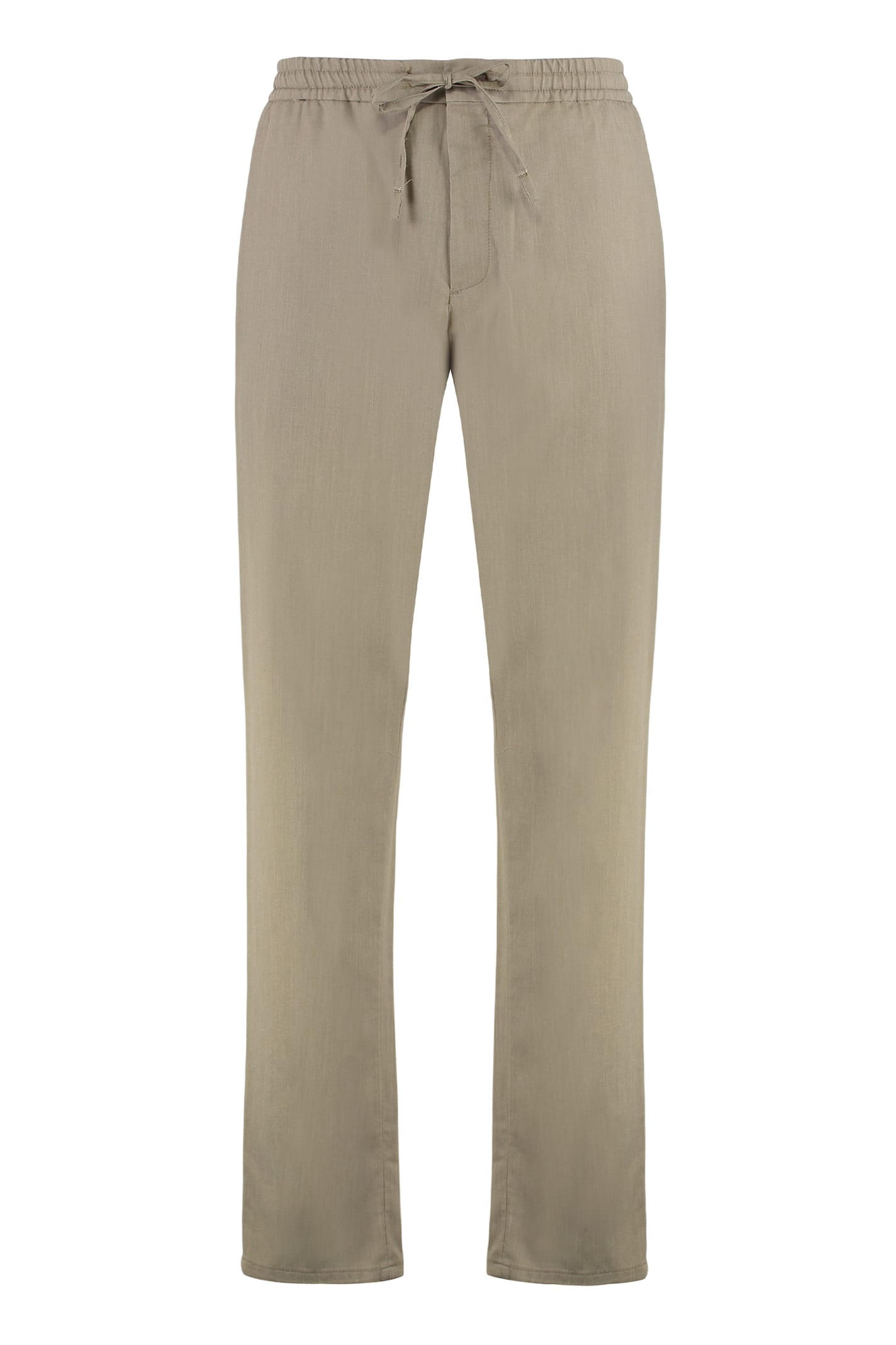 Canali 羊毛混纺西裤