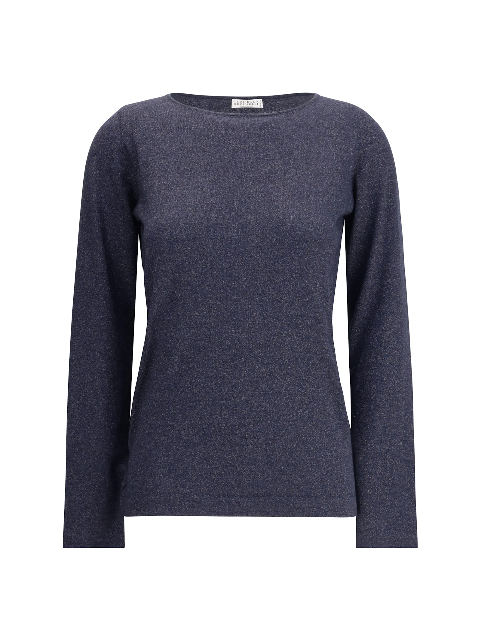 Brunello Cucinelli Long-sleeved Lurex Top