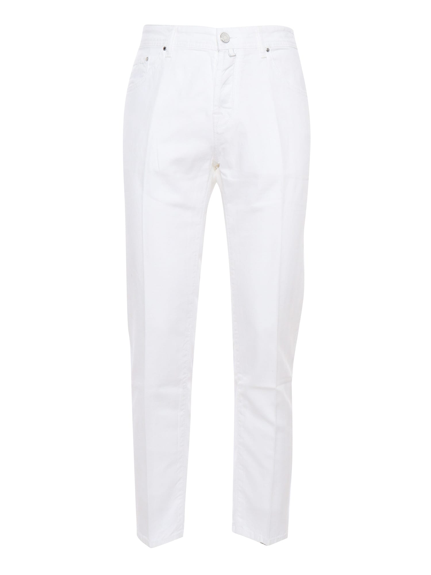 Jacob Cohen White Trousers