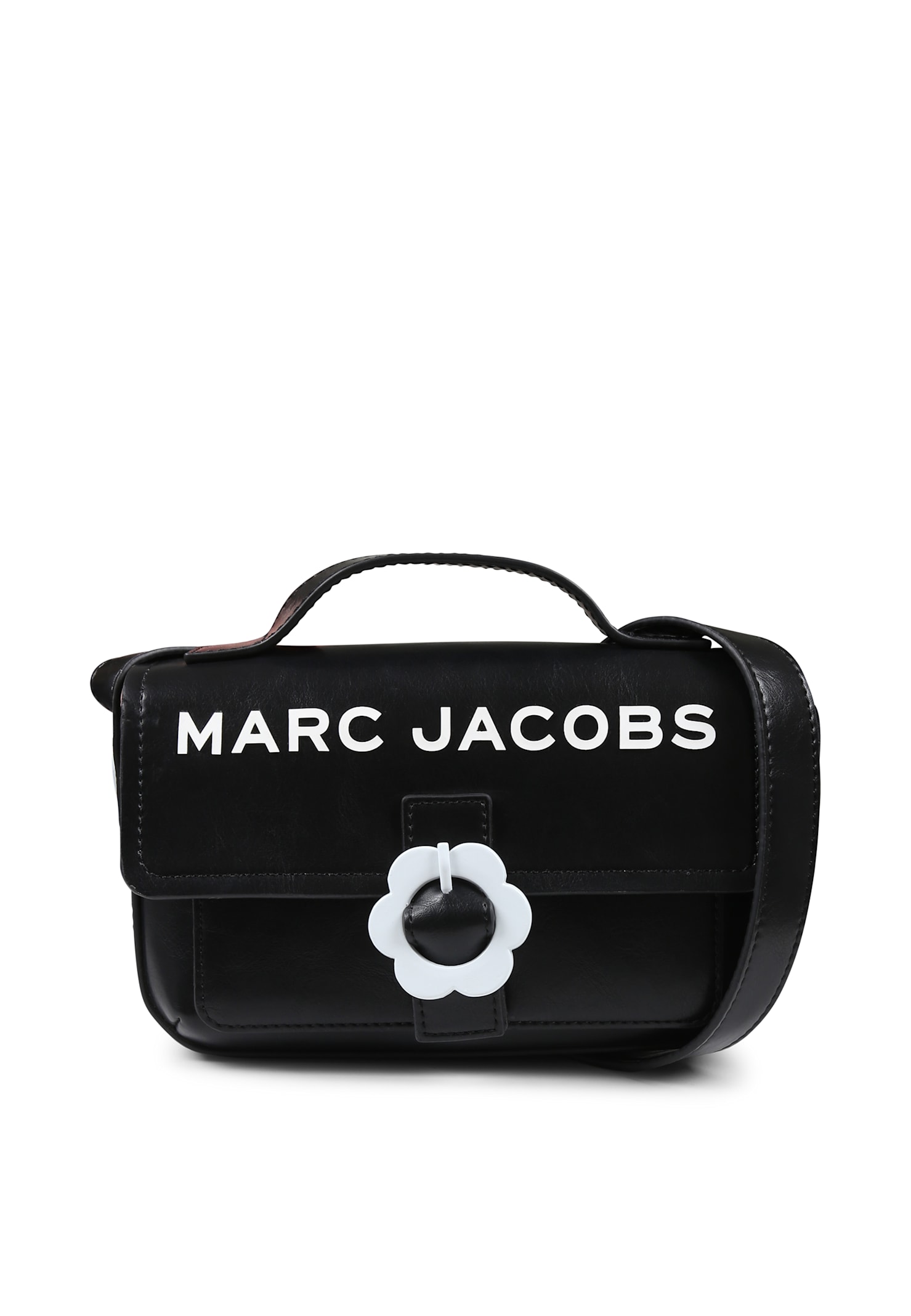 Little Marc Jacobs Black Bag For Girl With Logo