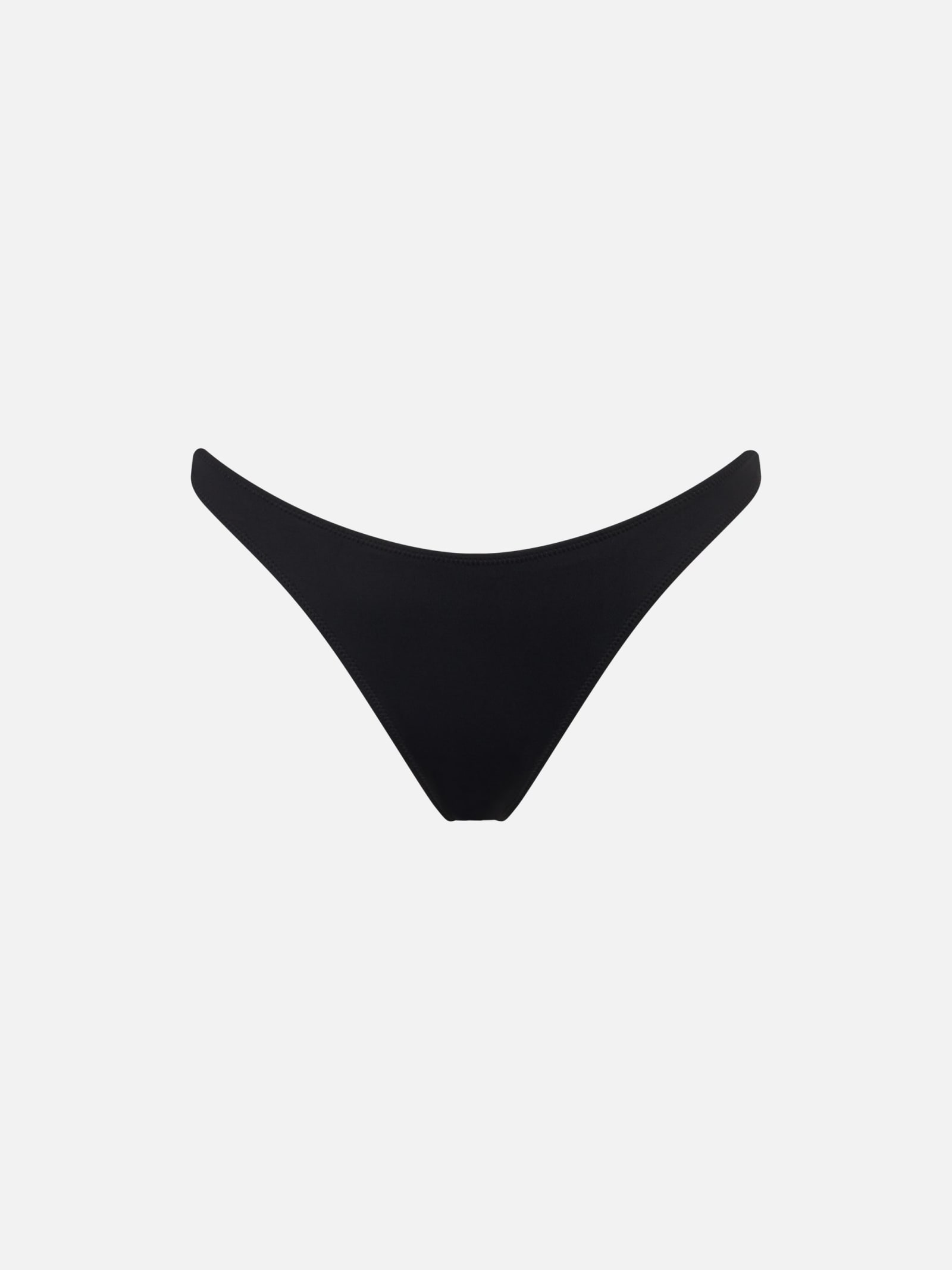MC2 Saint Barth Woman Black Cheeky Swim Briefs