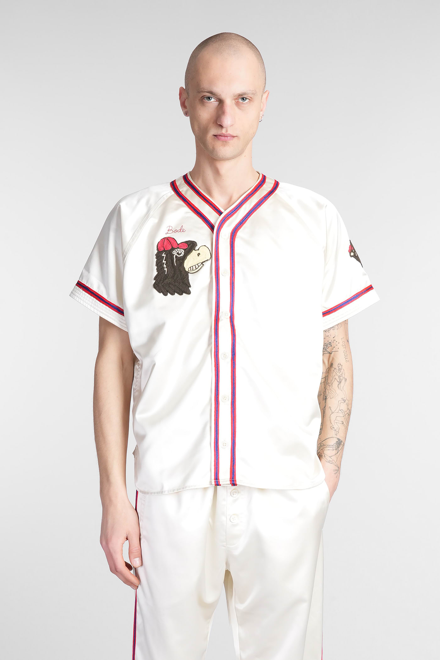 Bode Shirt In Beige Polyester