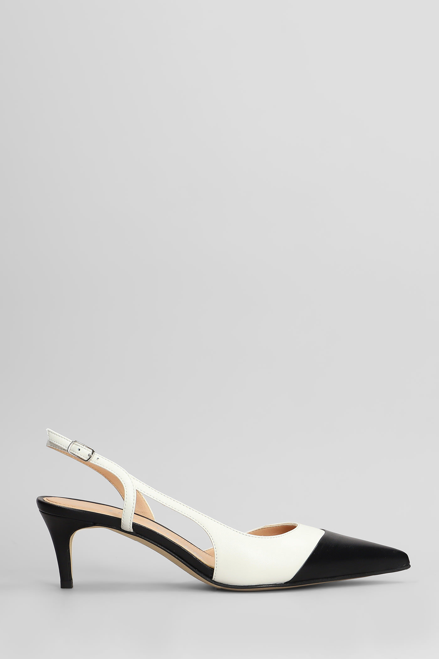 The Seller Pumps In Black Leather