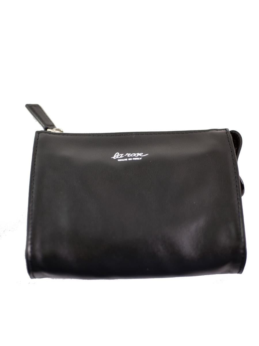 La Rose Minimal Leather Make-Up Bag