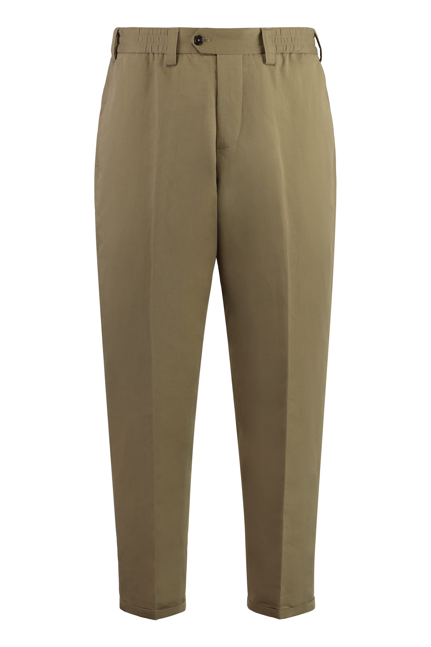 PT Torino Cotton-linen Trousers