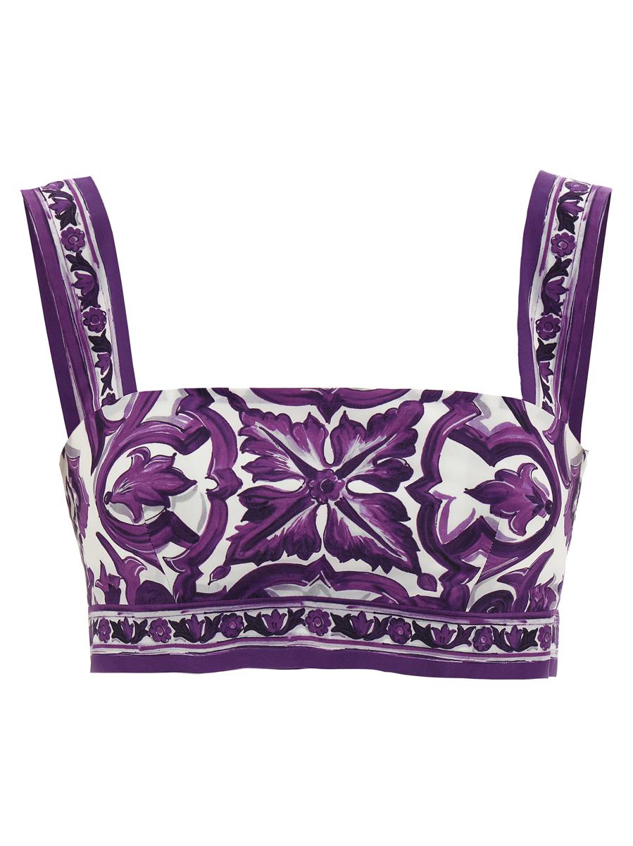 Dolce & Gabbana 'Maiolica' Top