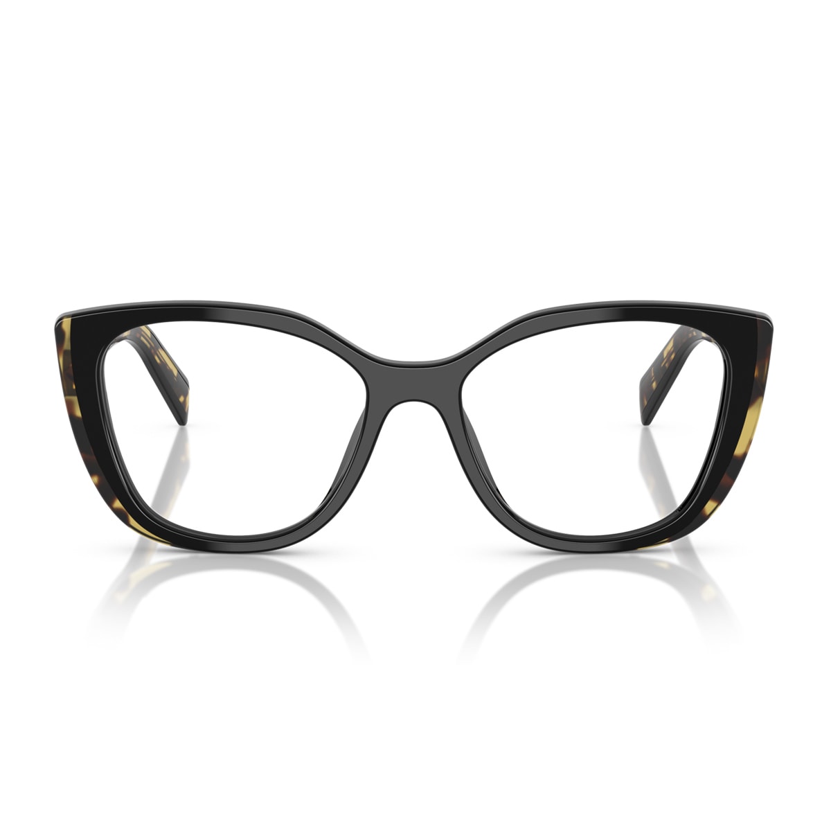 Prada Eyewear Prada Pr B04v 3891o1 Nero Tartarugato Medio Glasses