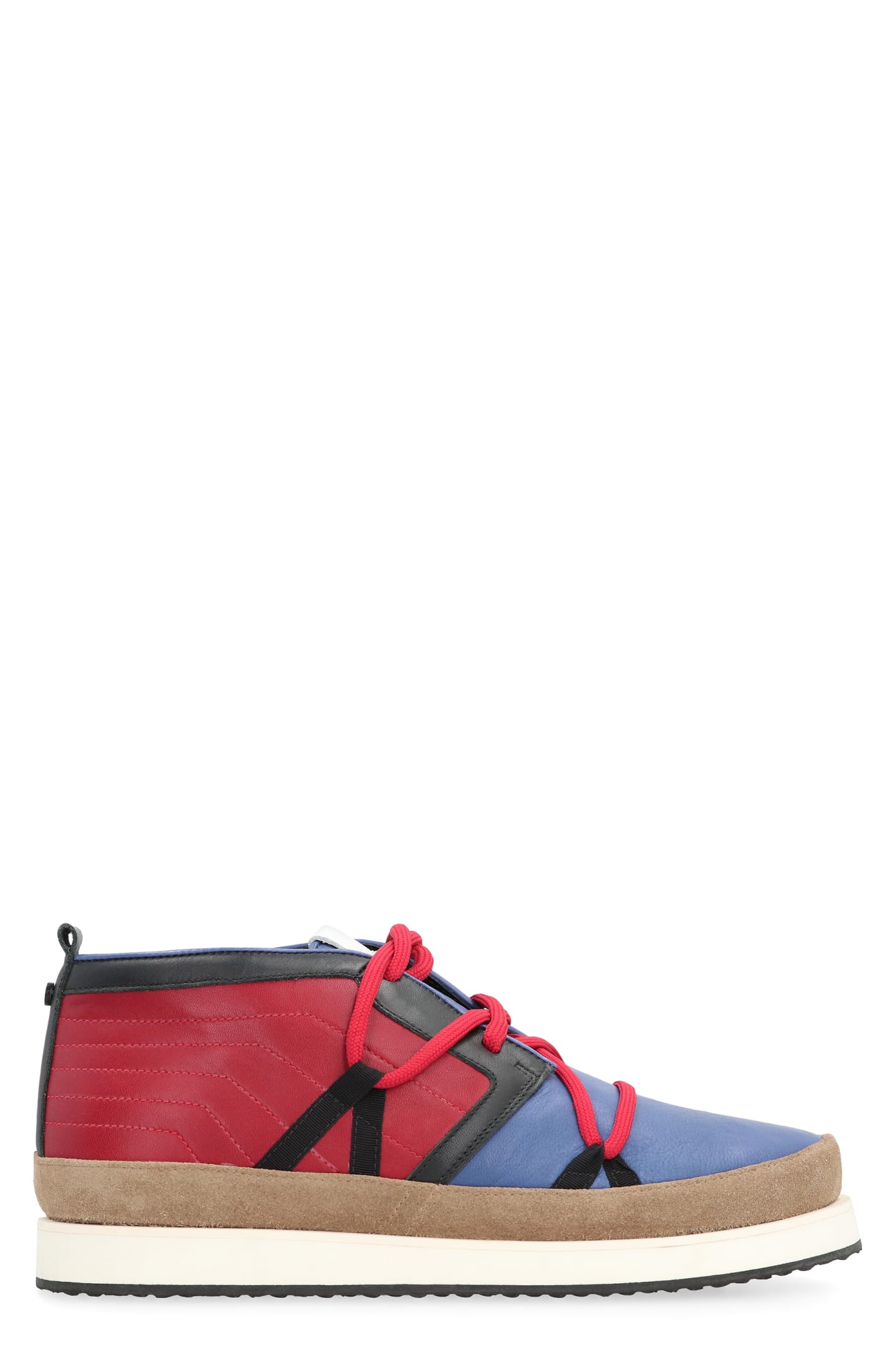 Volta Leather Mid-top Sneakers