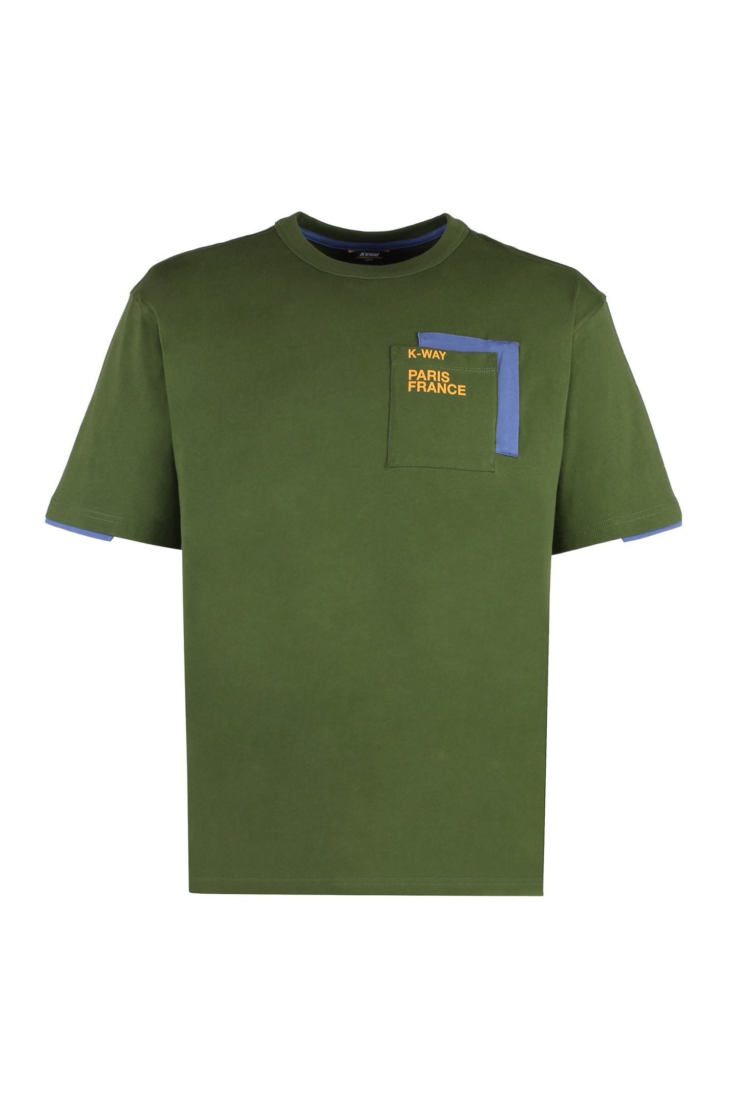 K-Way Fantome Cotton Crew-neck T-shirt