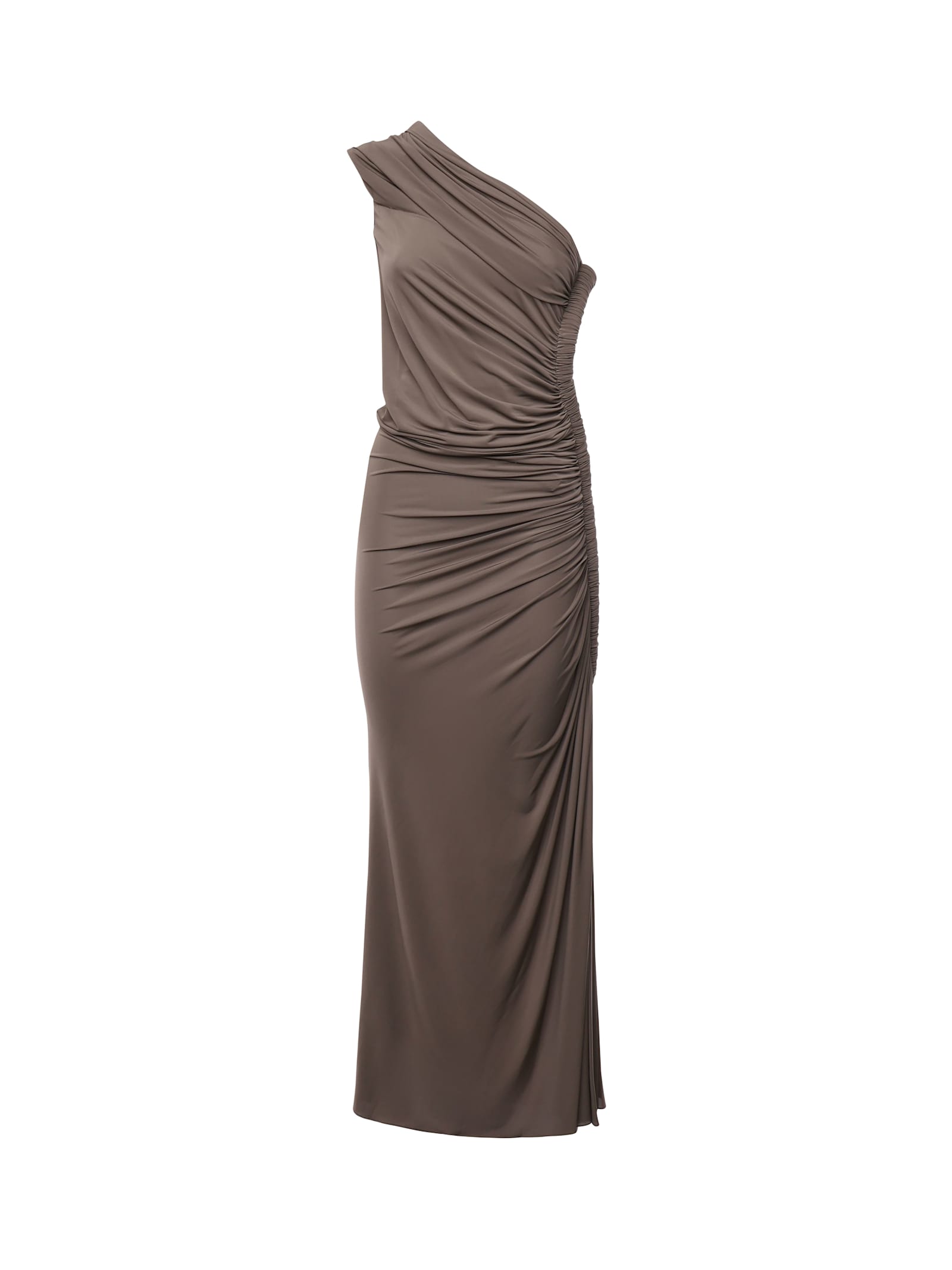 Alaia Soft Jersey Draped Dress