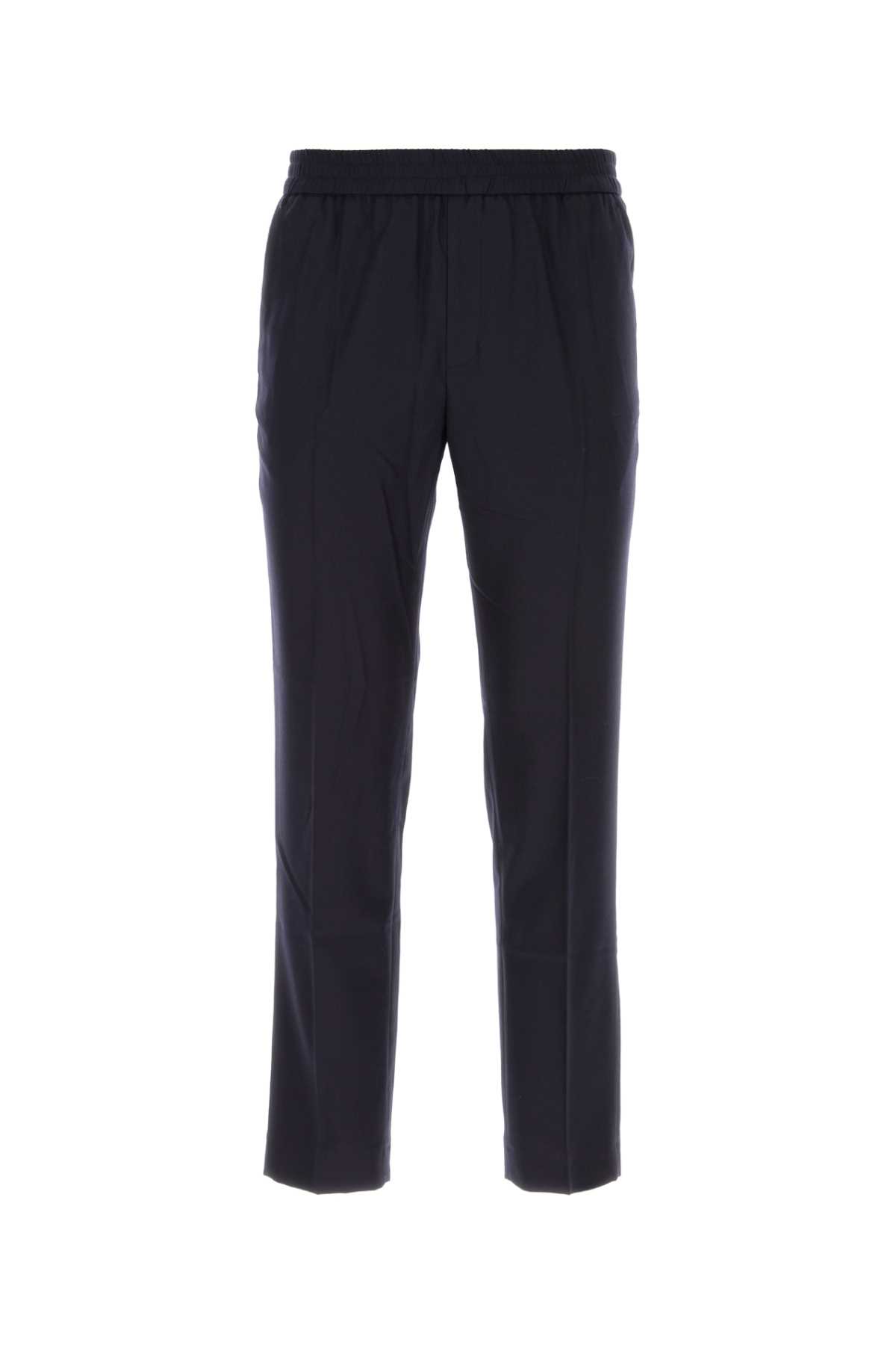The Harmony Midnight Blue Wool Paolo Pant