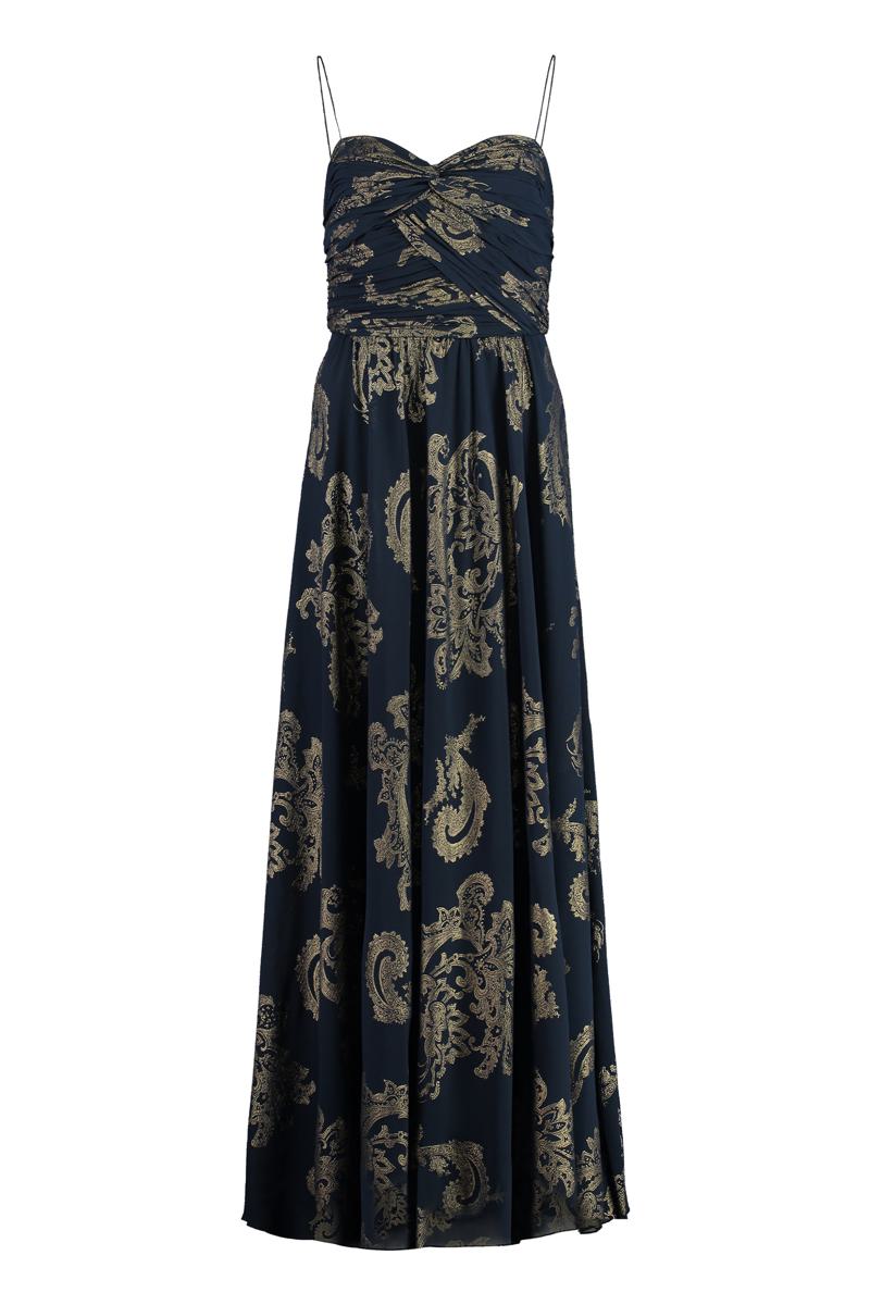 Lauren Jacquard Fabric Dress