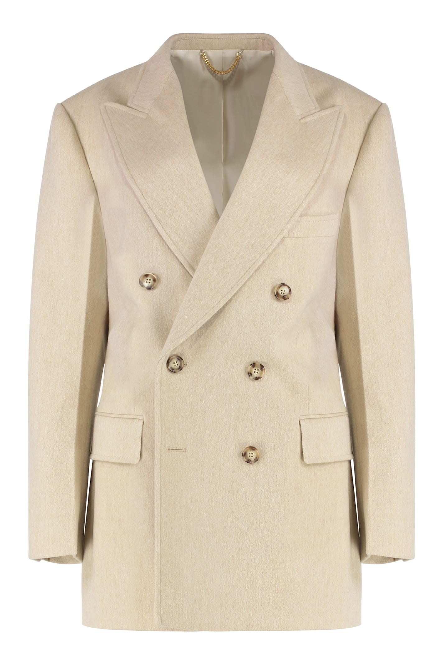 Victoria Beckham Double-breasted Knit Jacket