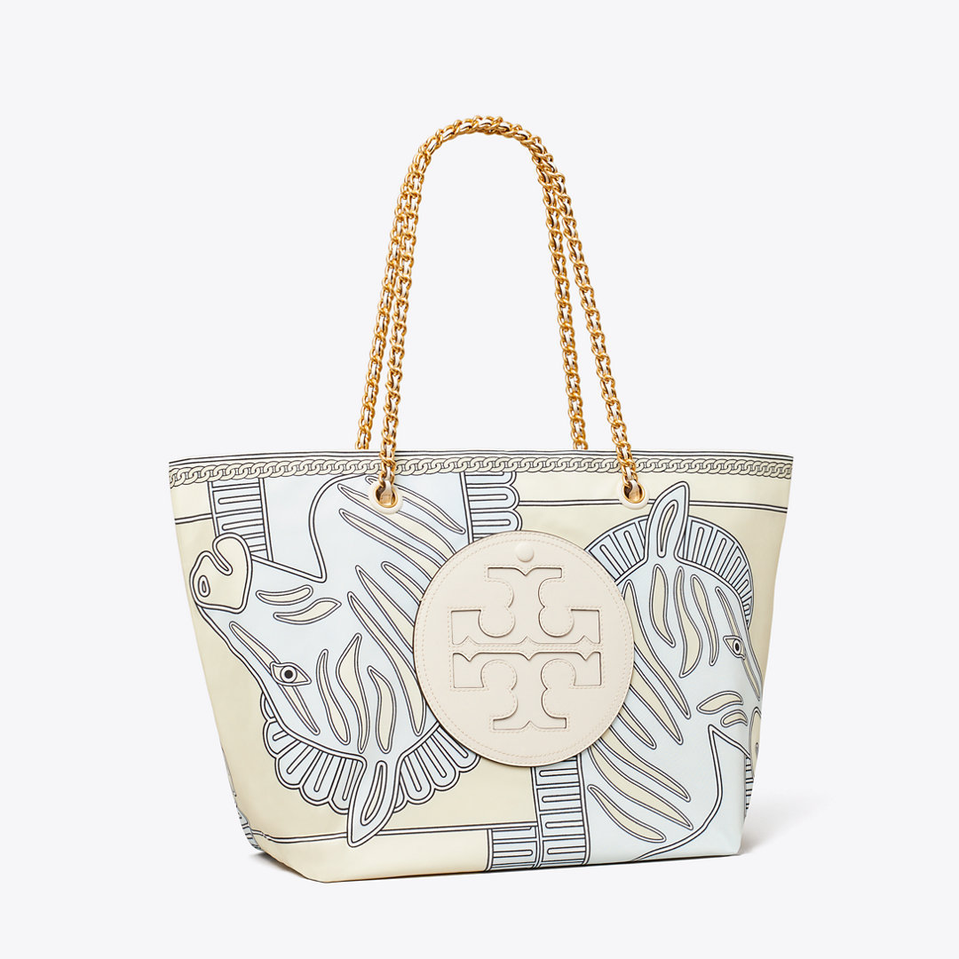 Tory Burch Ella Printed Chain Tote