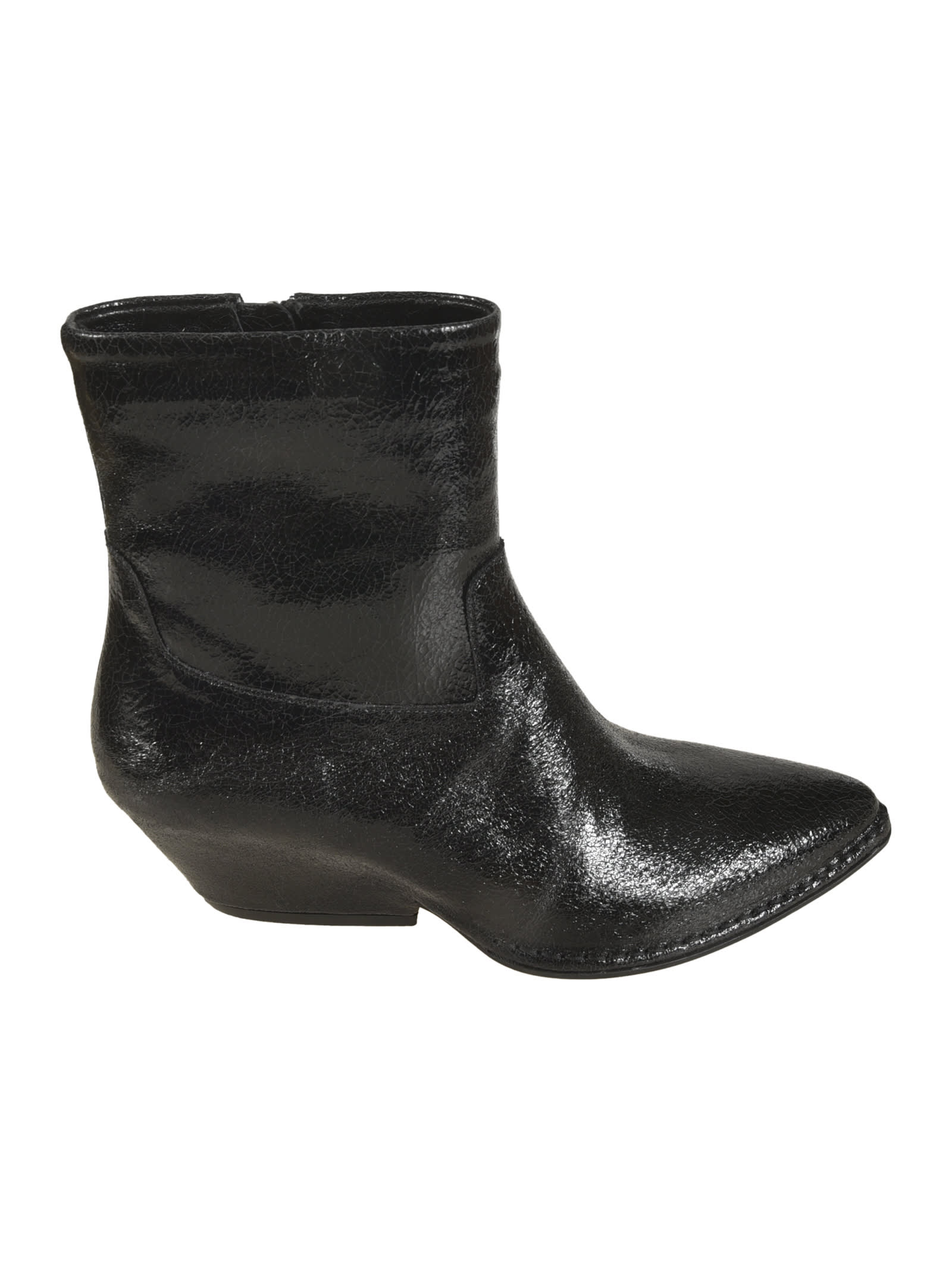 Del Carlo Crack Lame Boots