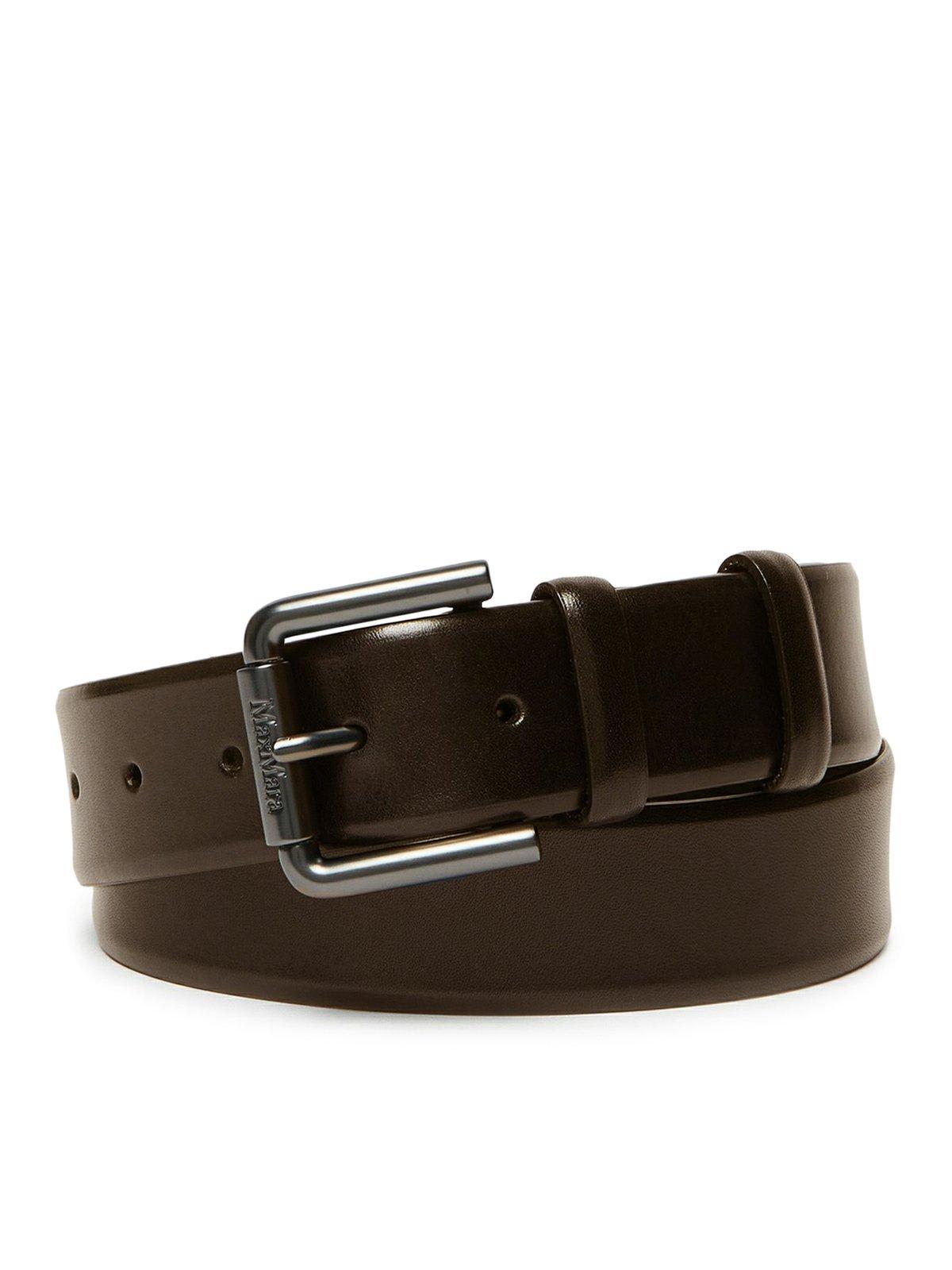 Max Mara Wet Leather Belt