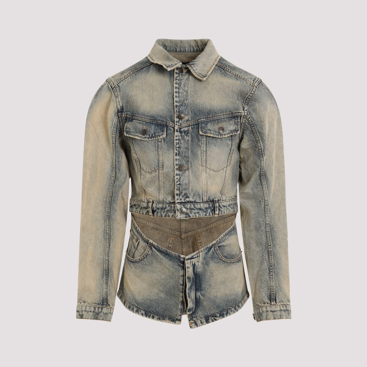 Egonlab Cutout Denim Jacket