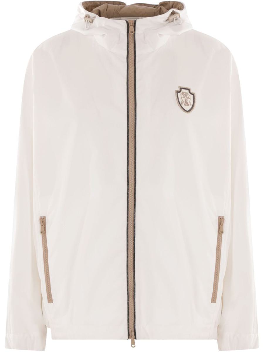 Brunello Cucinelli Nylon Hooded Jacket