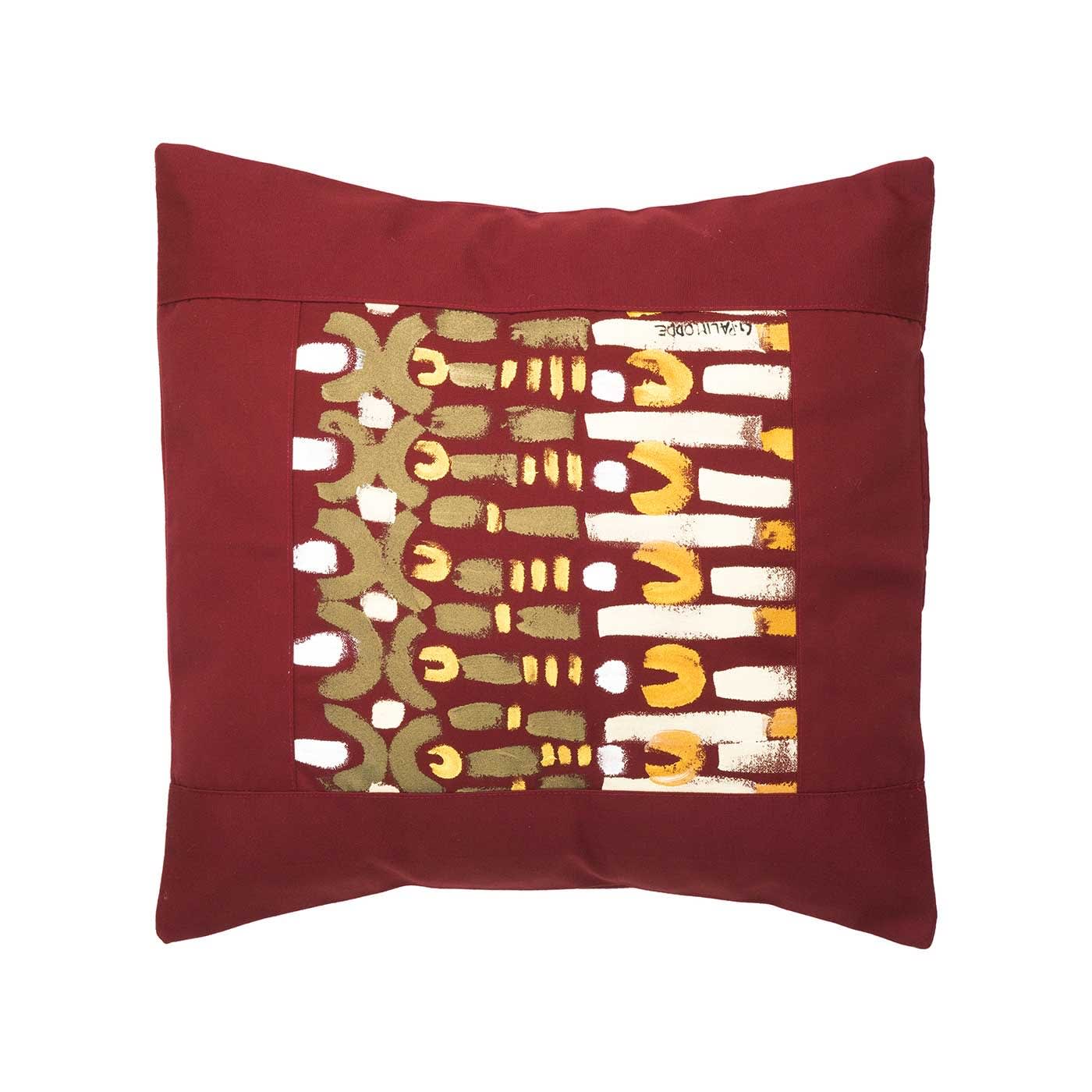 Le Botteghe su Gologone Hand Painted Cushions 100x100 Cm