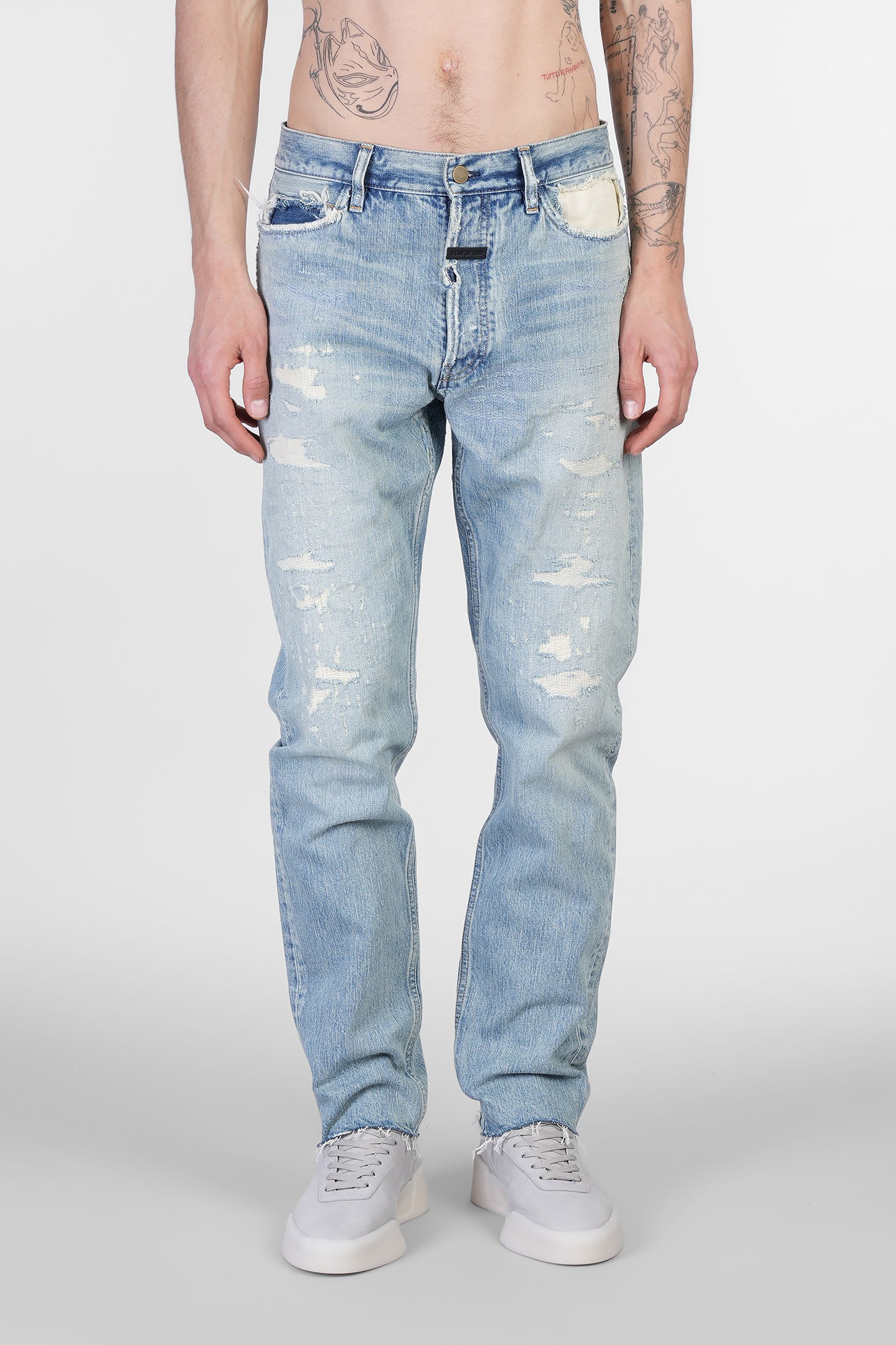 Fear of God Jeans In Blue Cotton