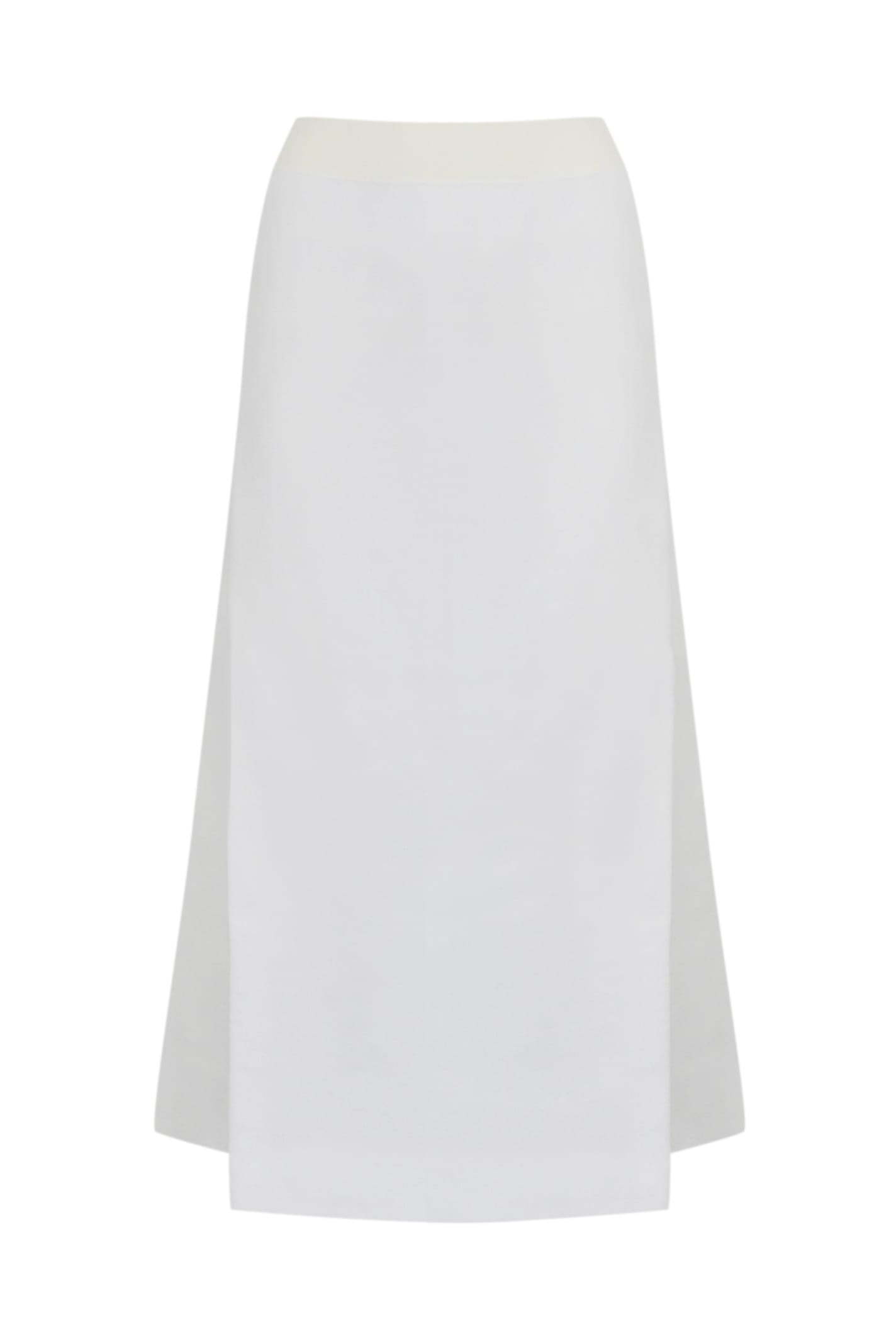 Liviana Conti Flared Skirt In Technical Nylon