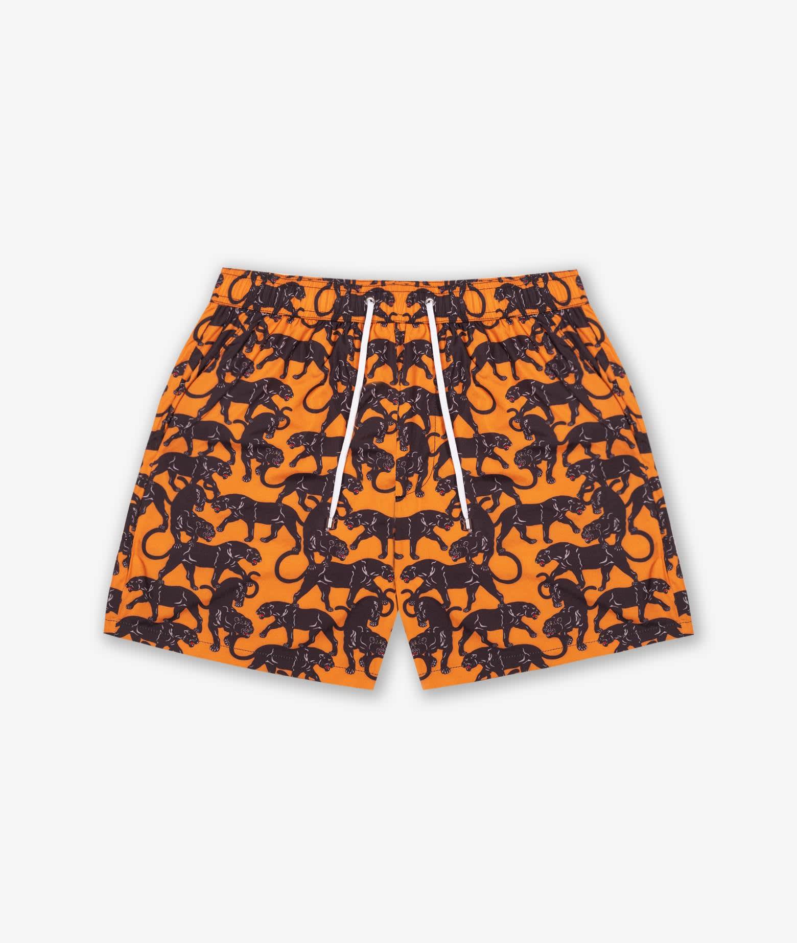 Larusmiani Swim Suit Pink Panther Swimming Trunks