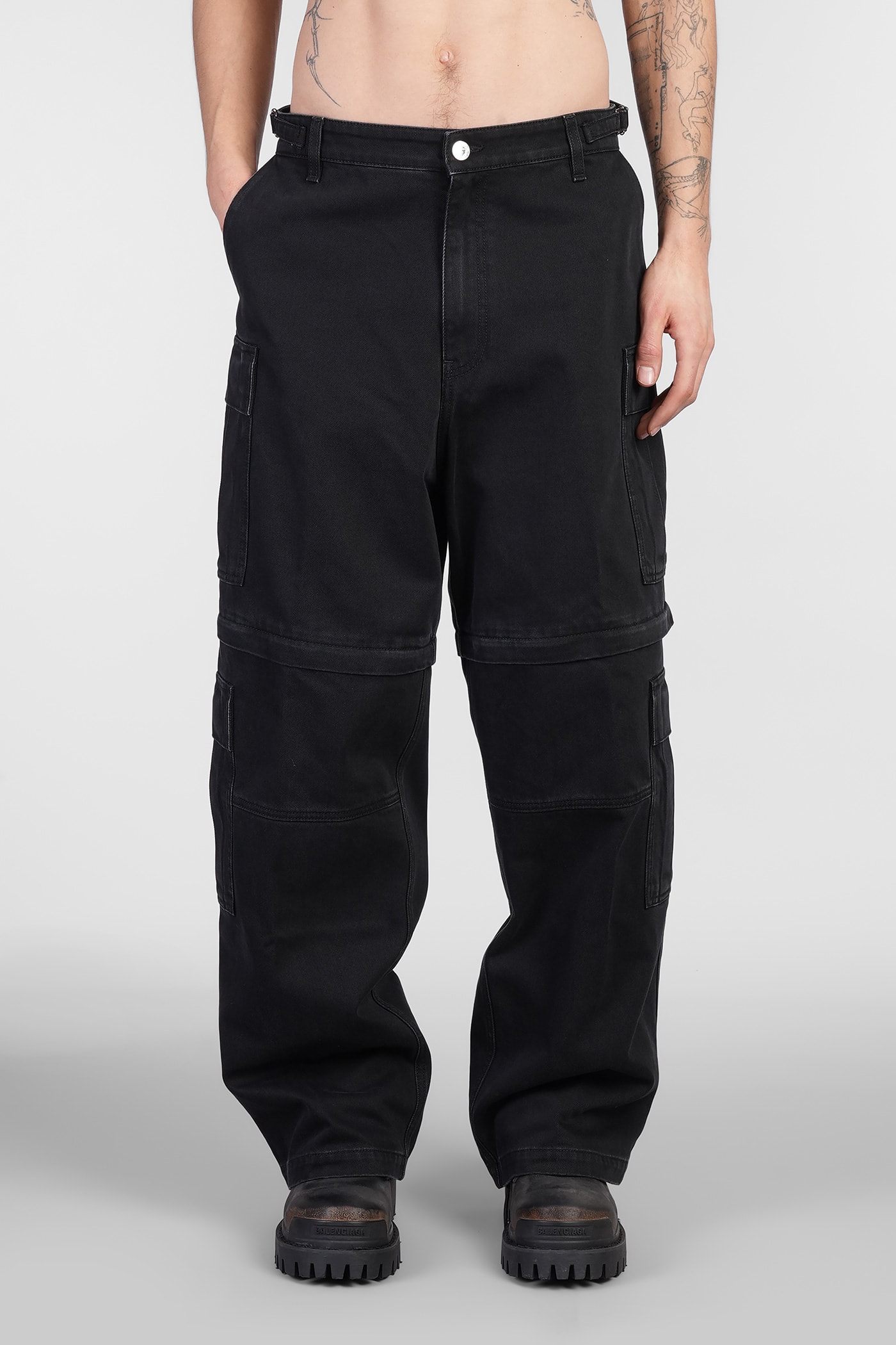 VETEMENTS Jeans In Black Cotton