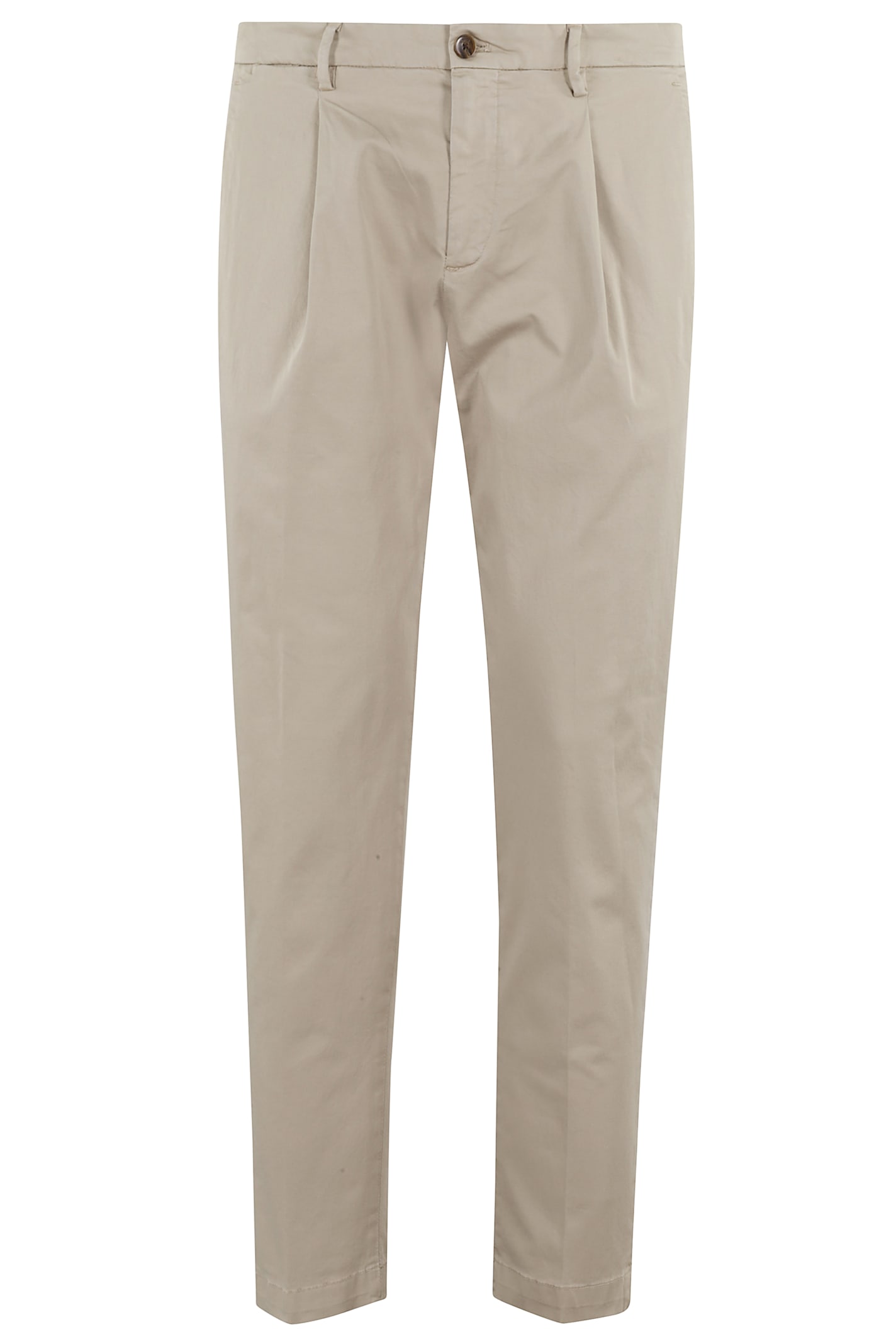 Briglia 1949 Pant 1 Pinces Raso Di Cotone