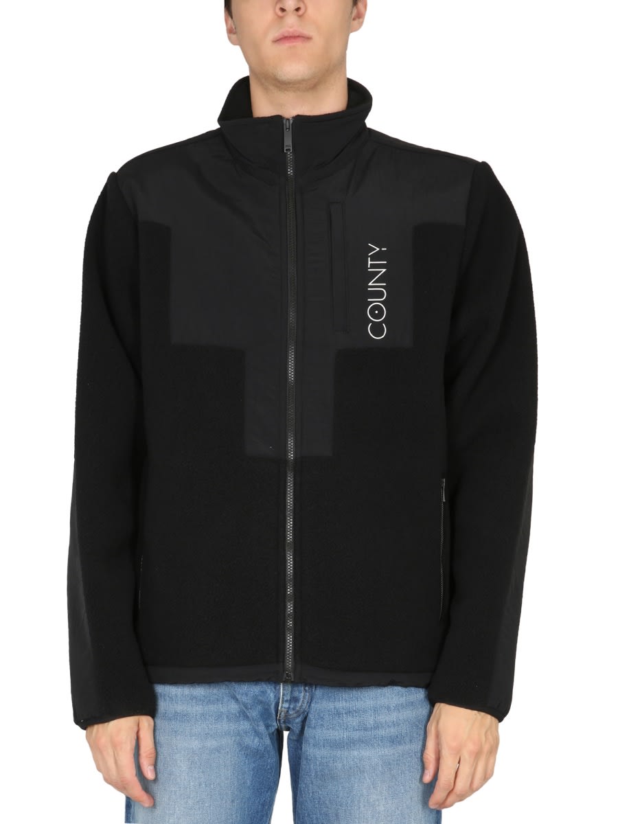 Marcelo Burlon Giacca Track Cross Block