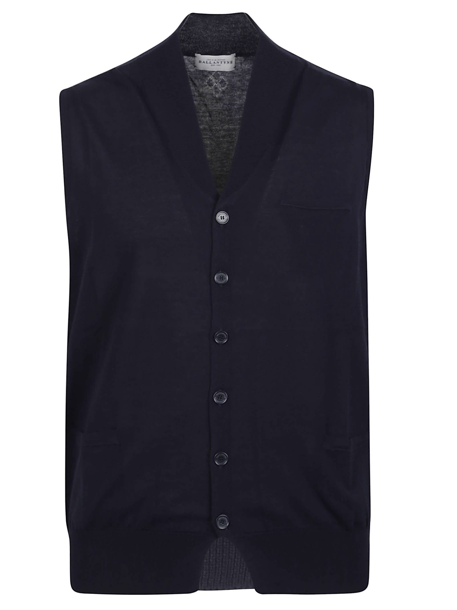 Ballantyne Plain V-neck Vest