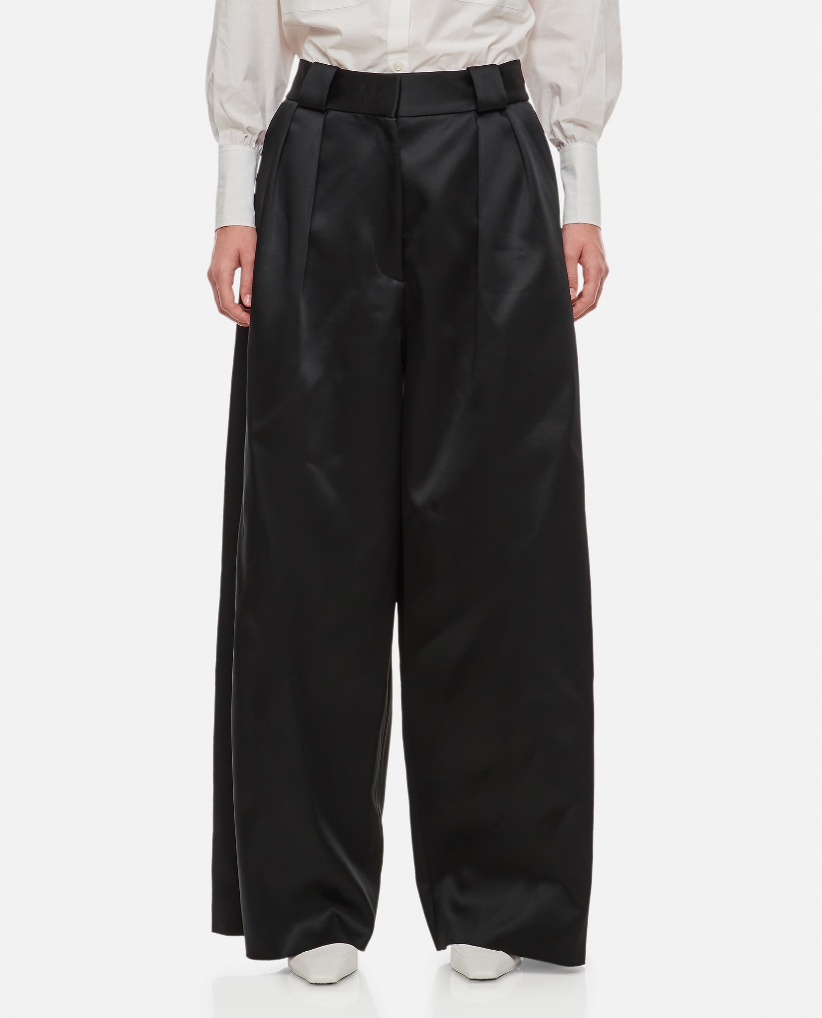 Khaite Rico Wide Leg Pants