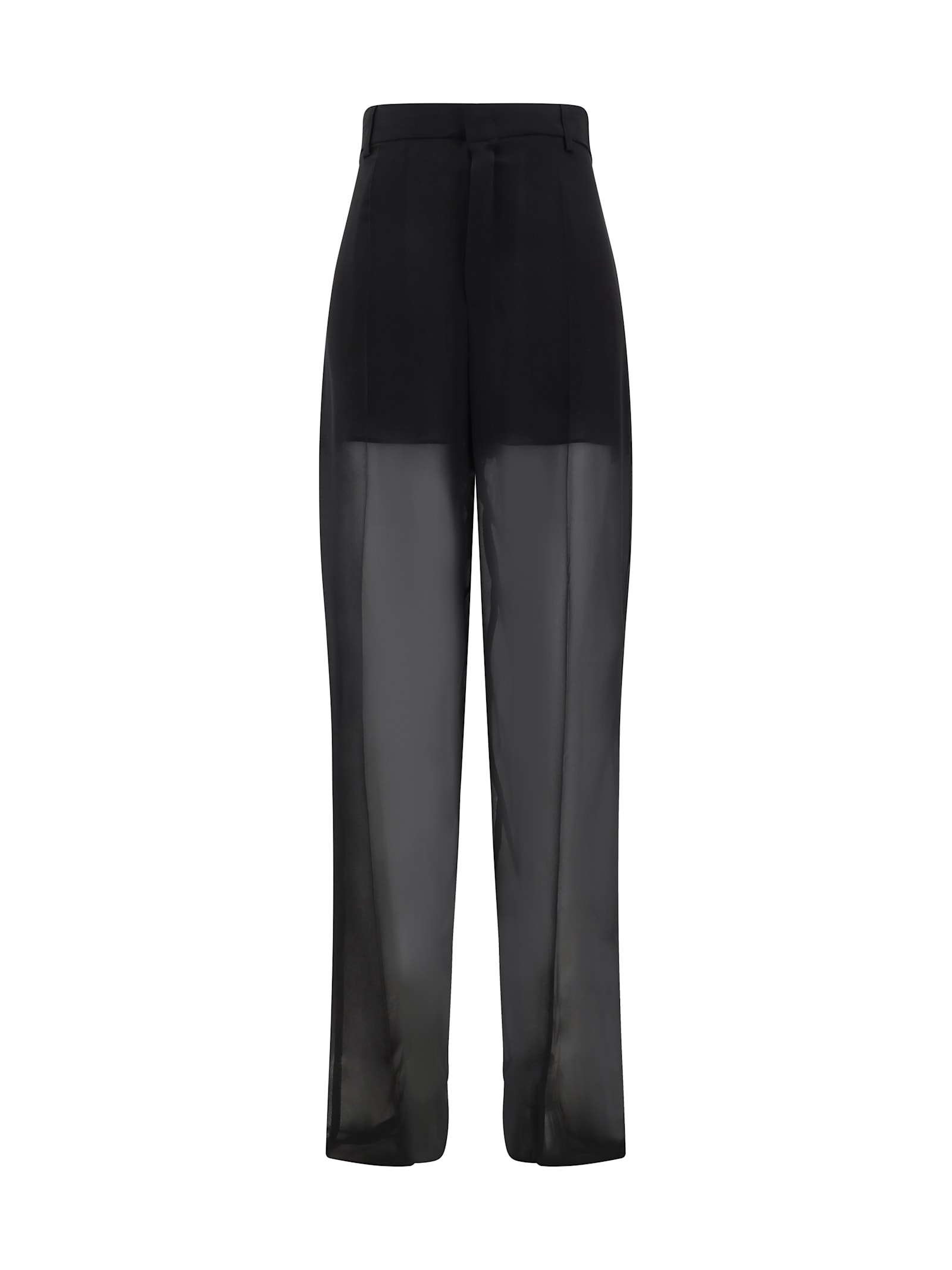 Blumarine Semi-sheer Georgette Pants