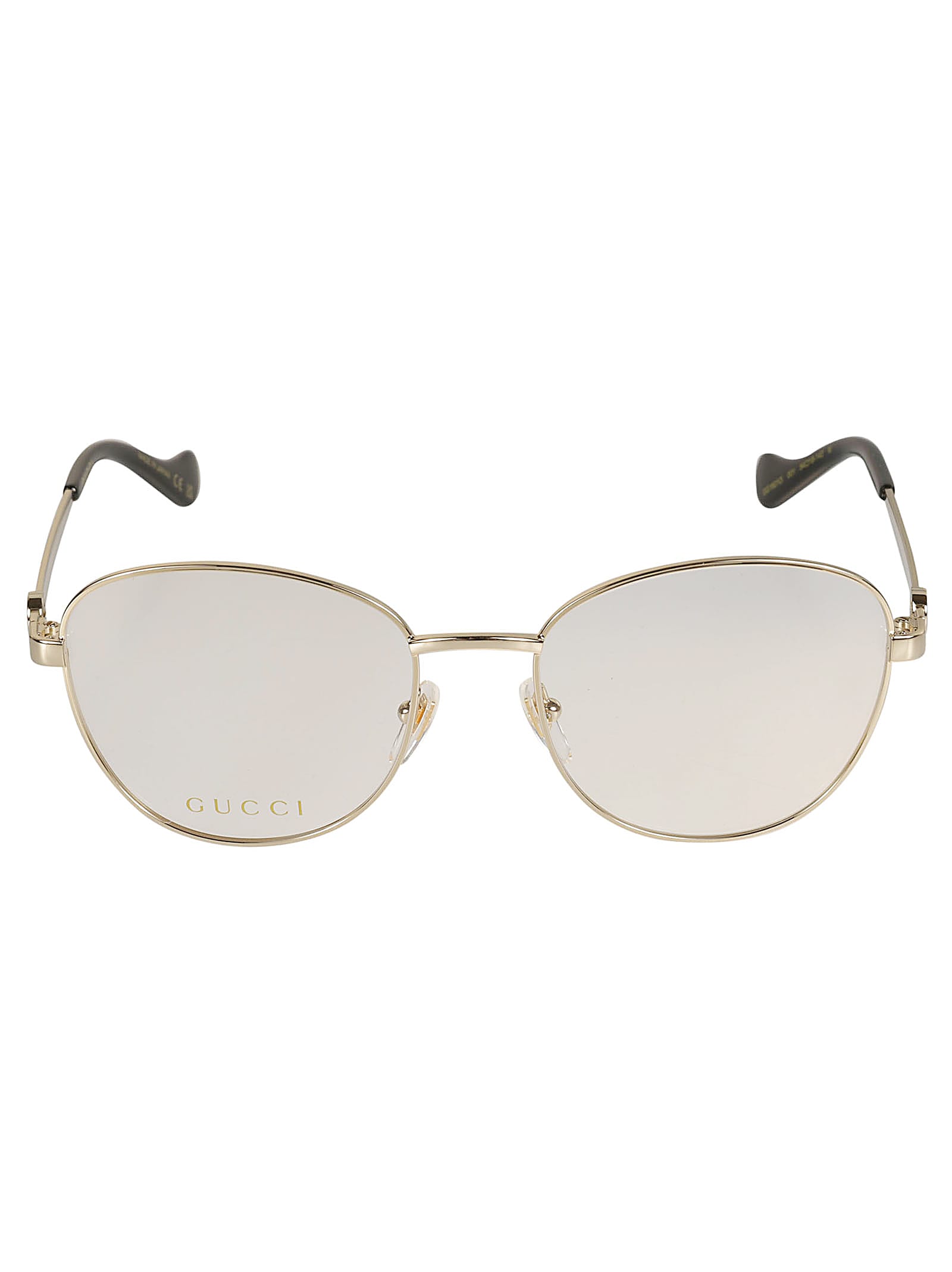 Gucci Eyewear Logo Round Frame