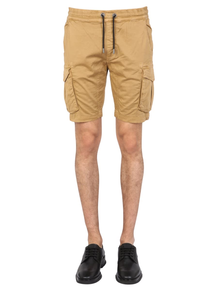 Alpha Industries Twill Bermuda Shorts