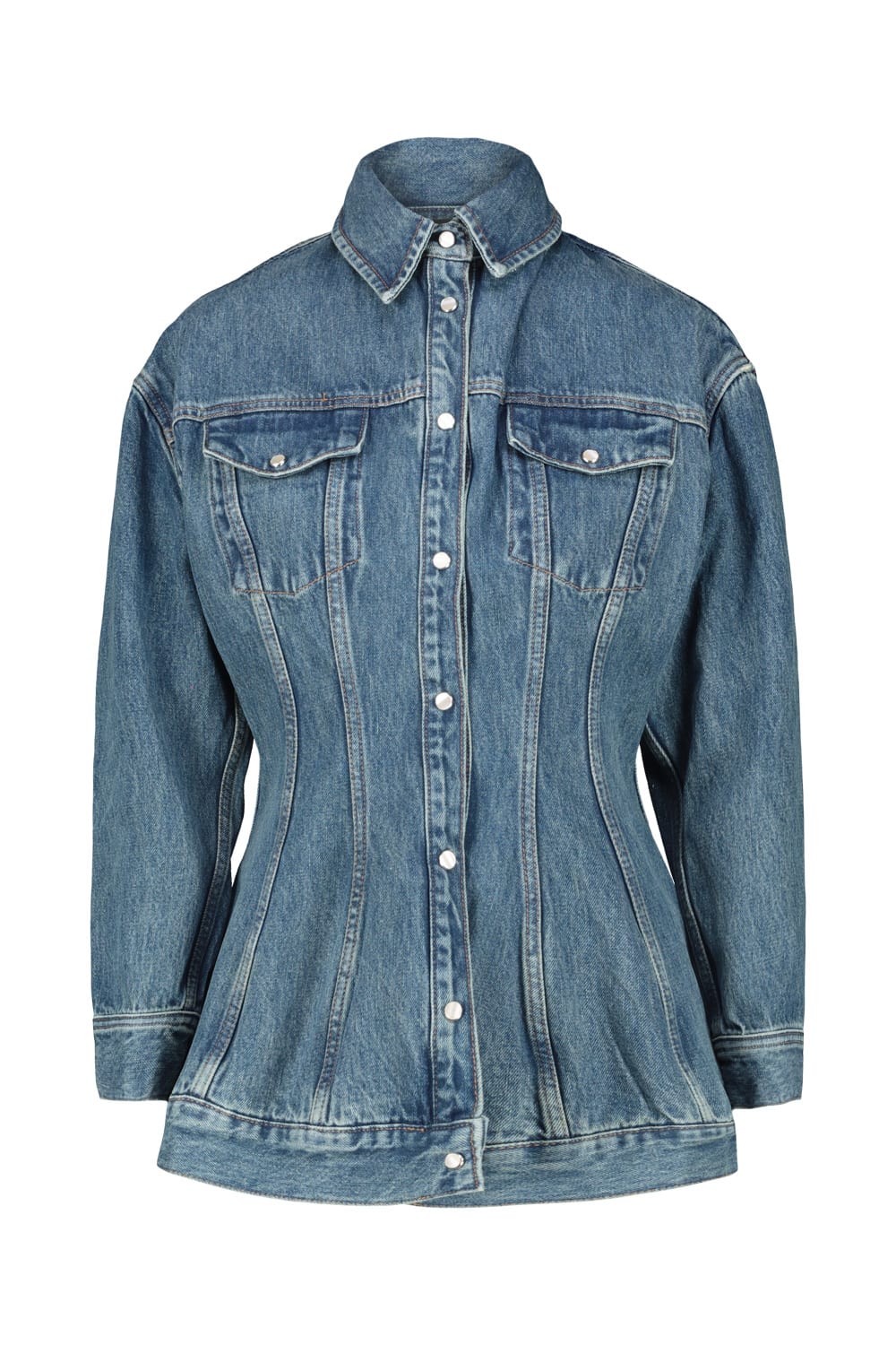 WARDROBE. NYC Denim Contour Jacket
