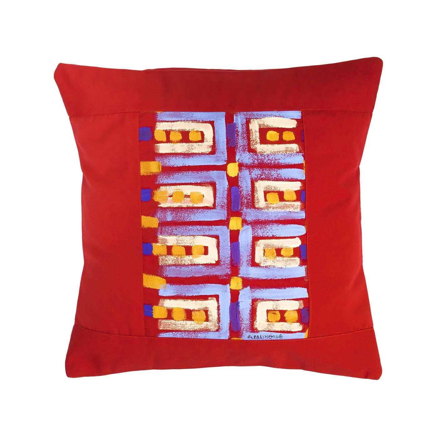 Le Botteghe su Gologone Hand Painted Cushions 100x100 Cm