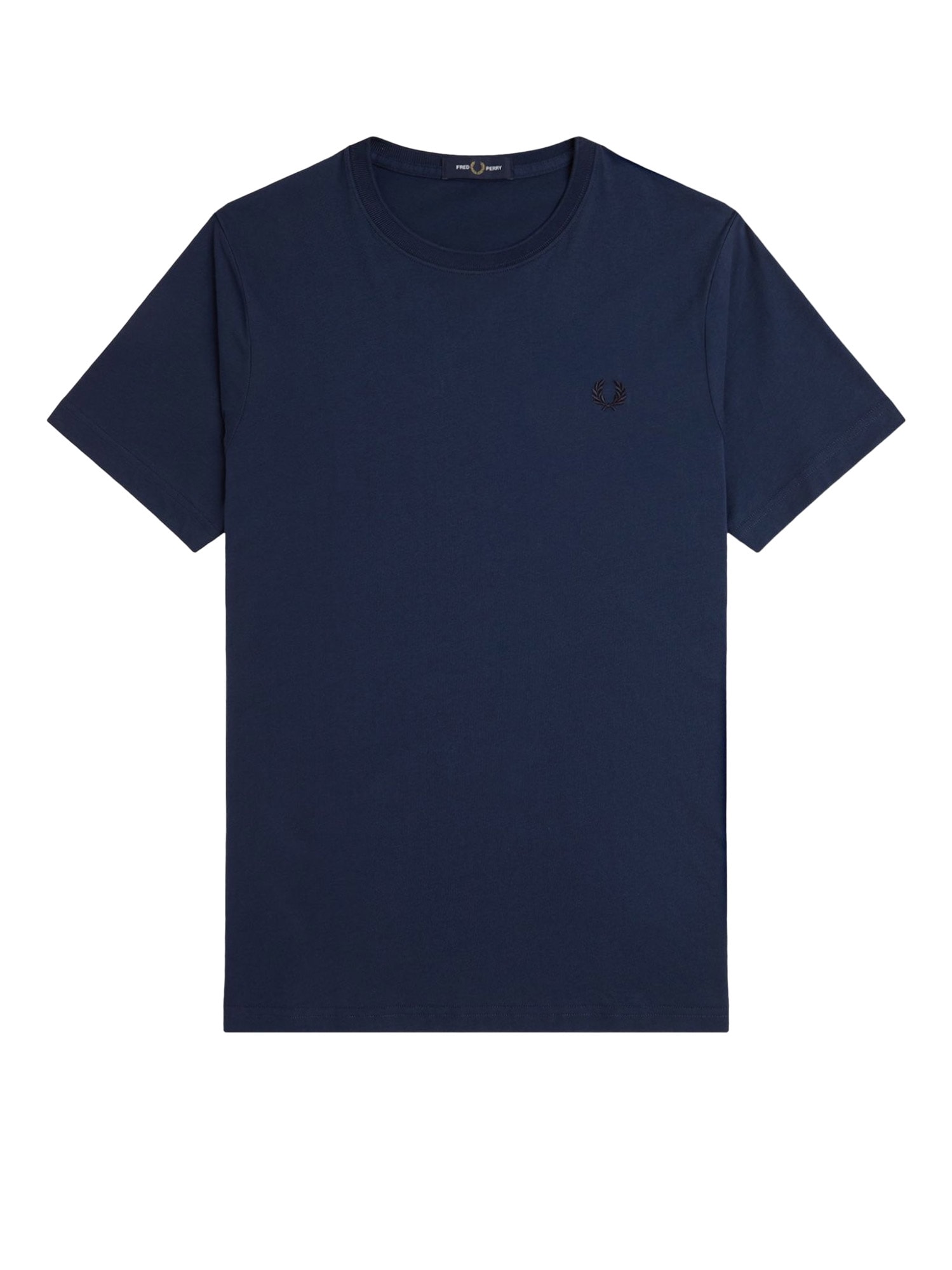 Fred Perry Cotton T-shirt With Logo Embroidery
